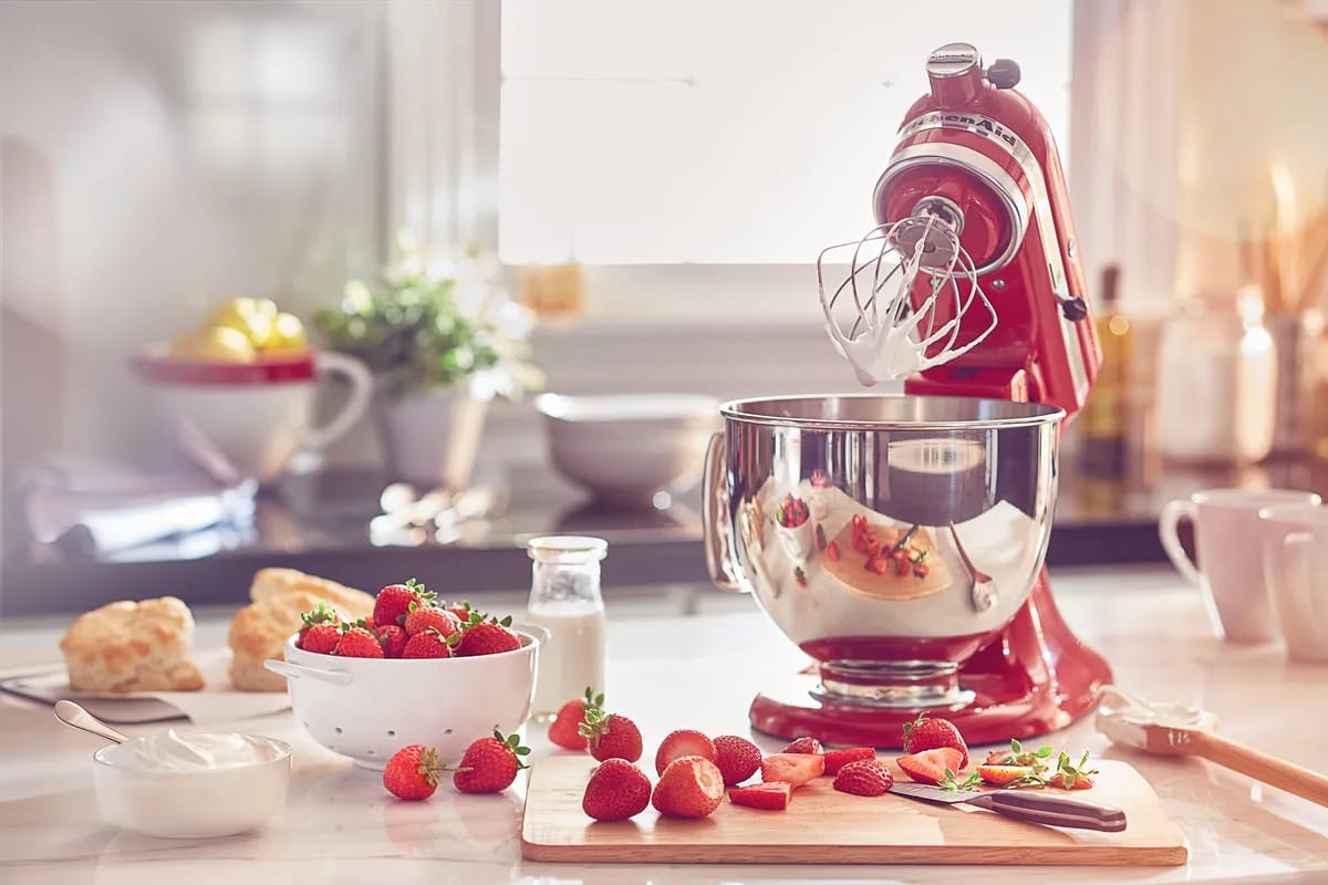 KitchenAid Røremaskiner Artisan Røremaskine 5KSM125EER i Rød, 3