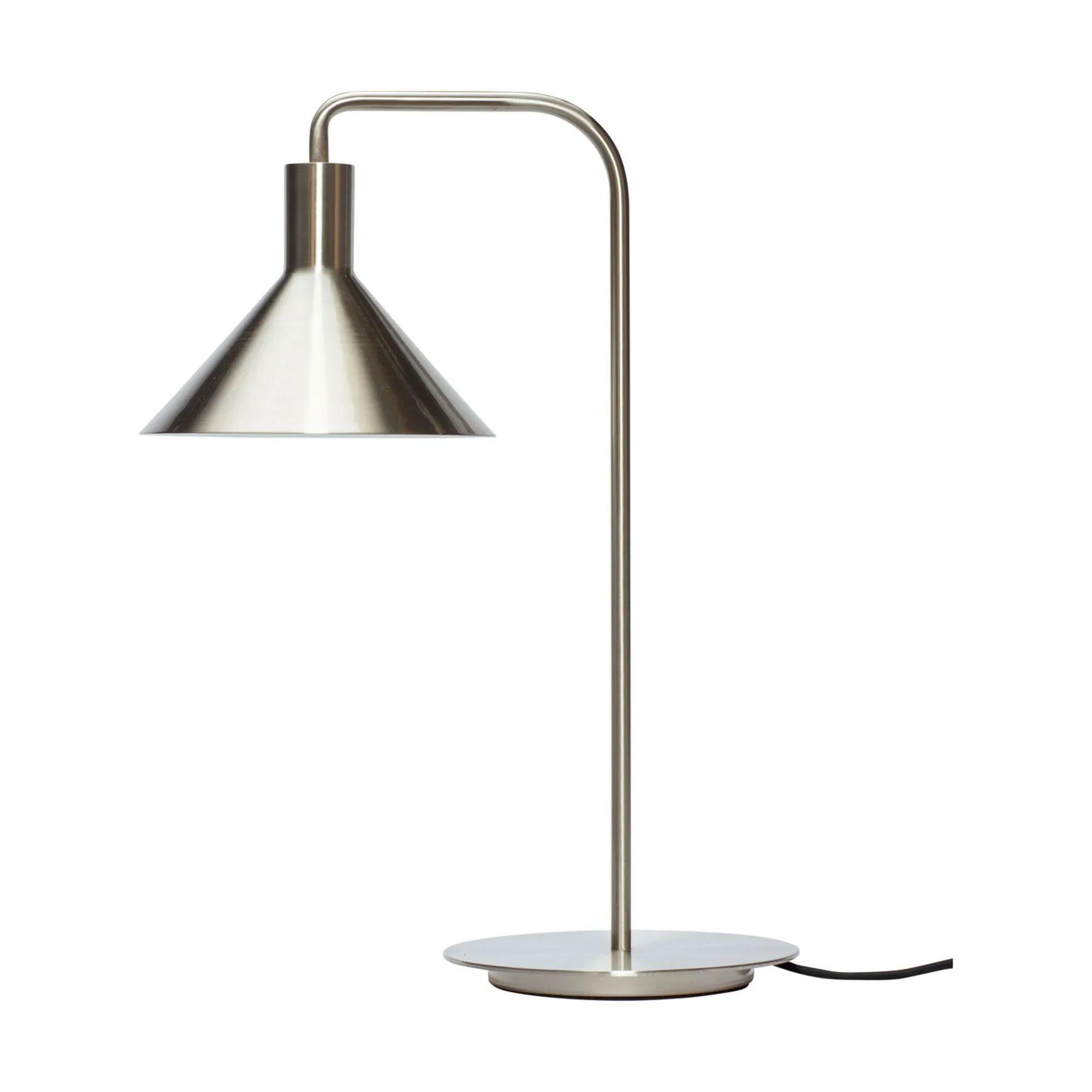 Hübsch Bordlamper Solo Bordlampe i Nikkel, 1