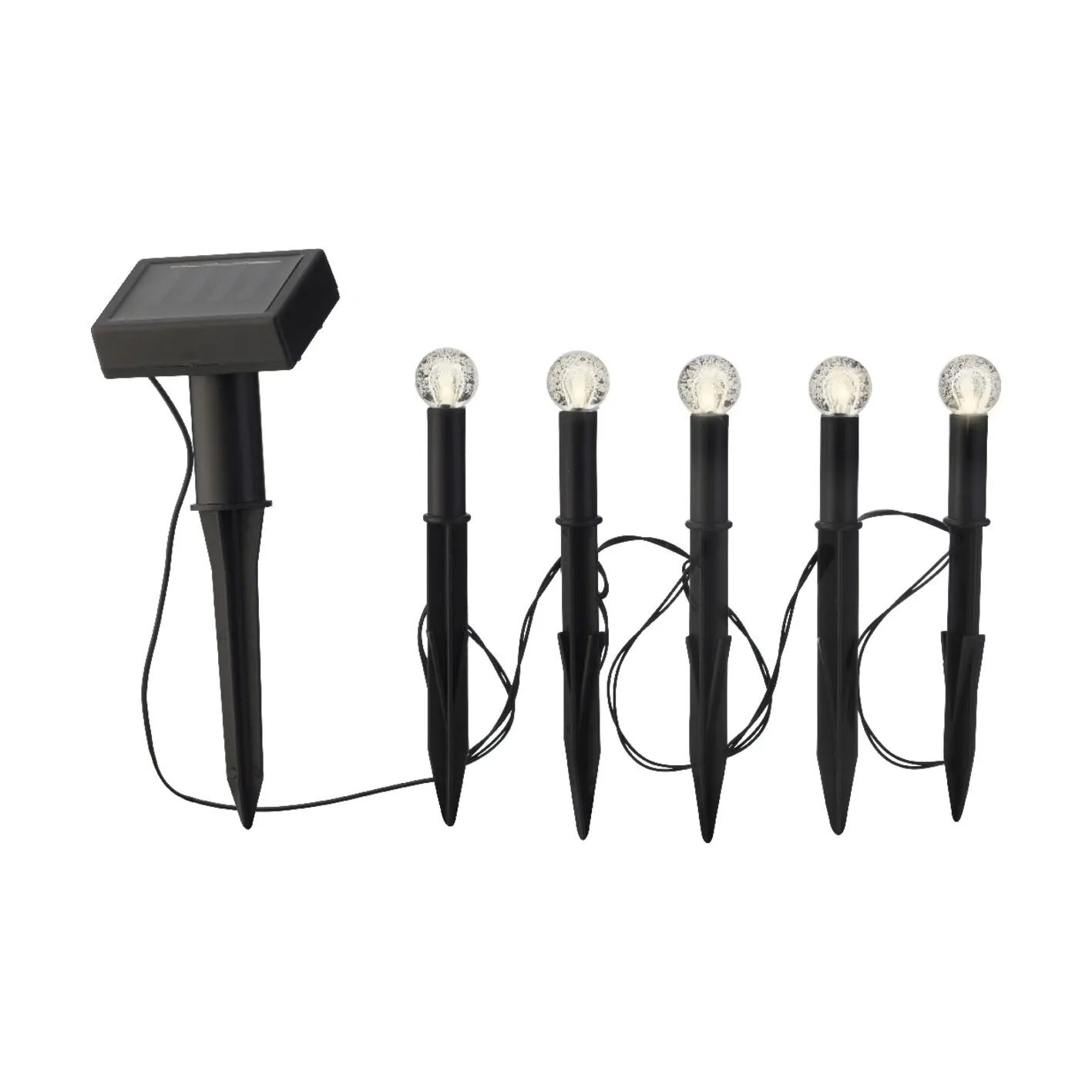 CASA Living Bedlamper LED Lysspyd i Sort/varm hvid, 1