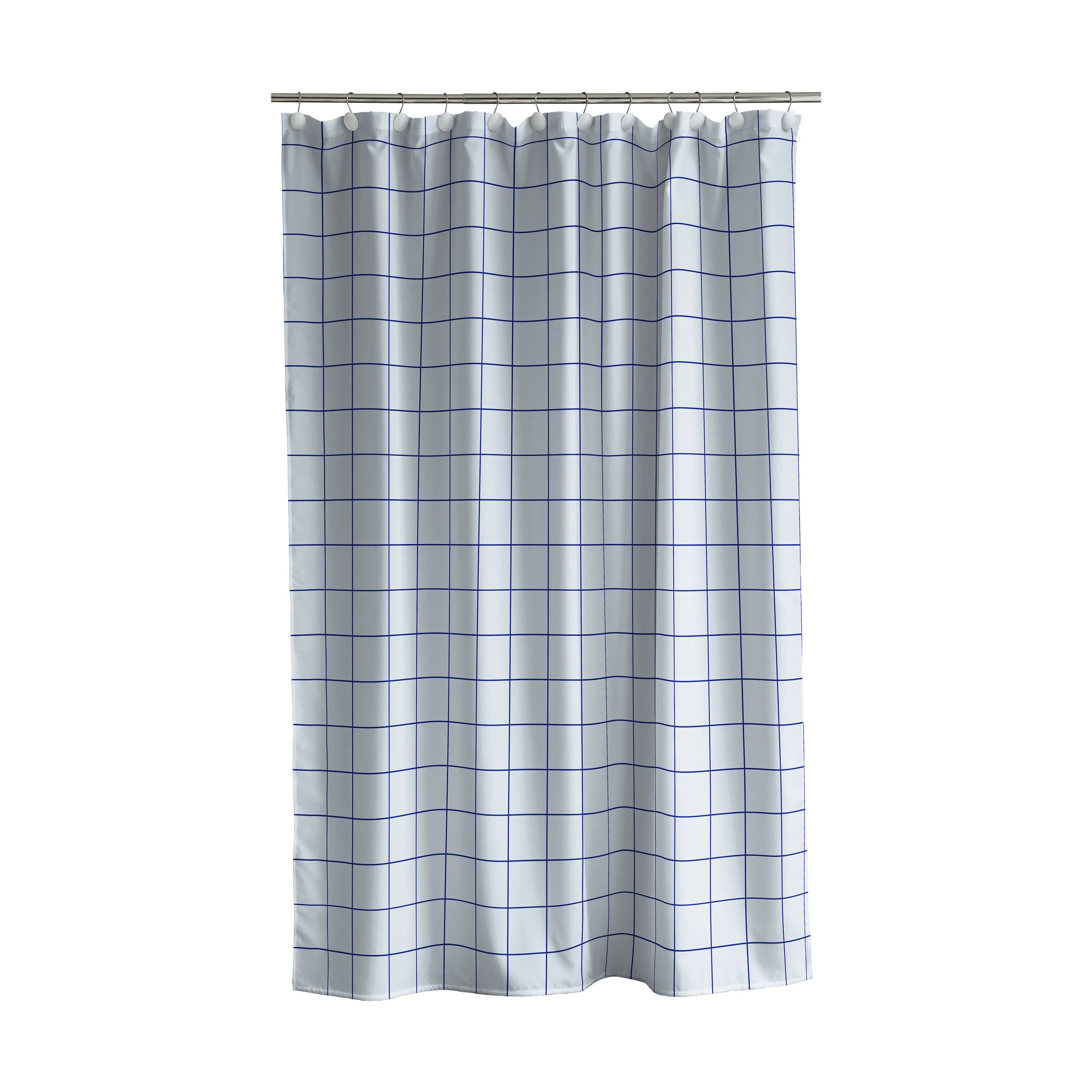Södahl Badeforhæng Vista Badeforhæng i Linen Blue, 200 cm, 1