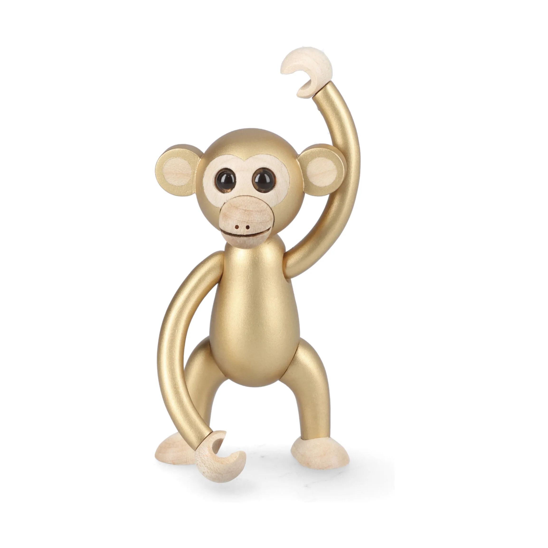 Spring Copenhagen Dyrefigurer Abe - Swing i Guldfarvet, 3