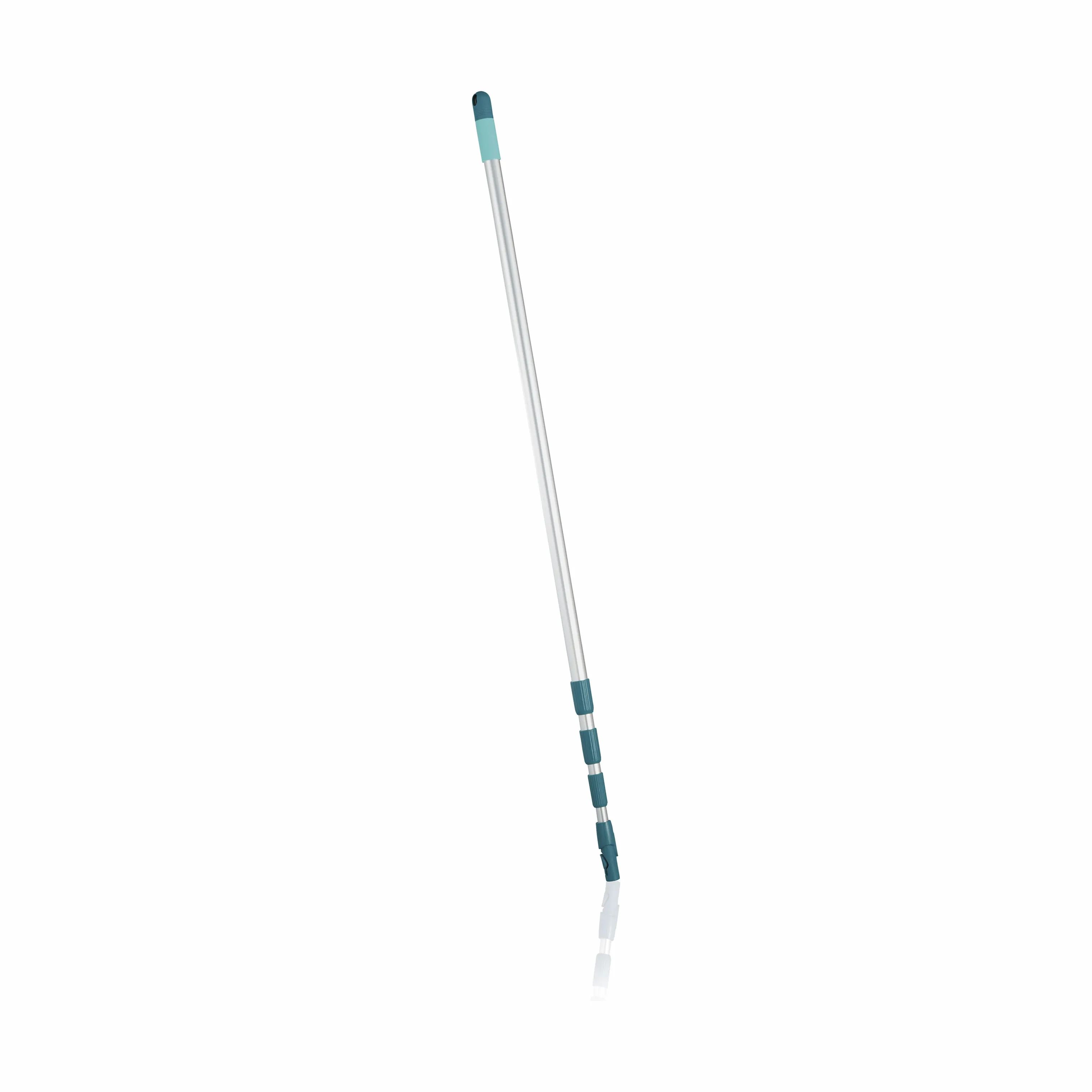 Leifheit Gulvvaskere og tilbehør Click Teleskopstang i Turkis, 145-400 cm, 1