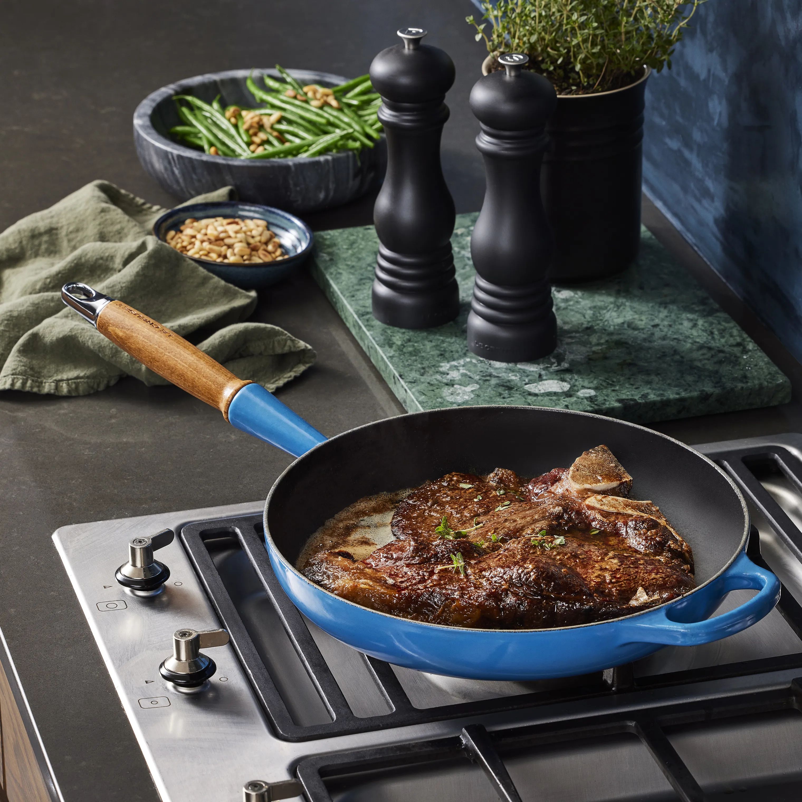 Le Creuset Peberkværne Peberkværn i matt sort, 21 cm, 2
