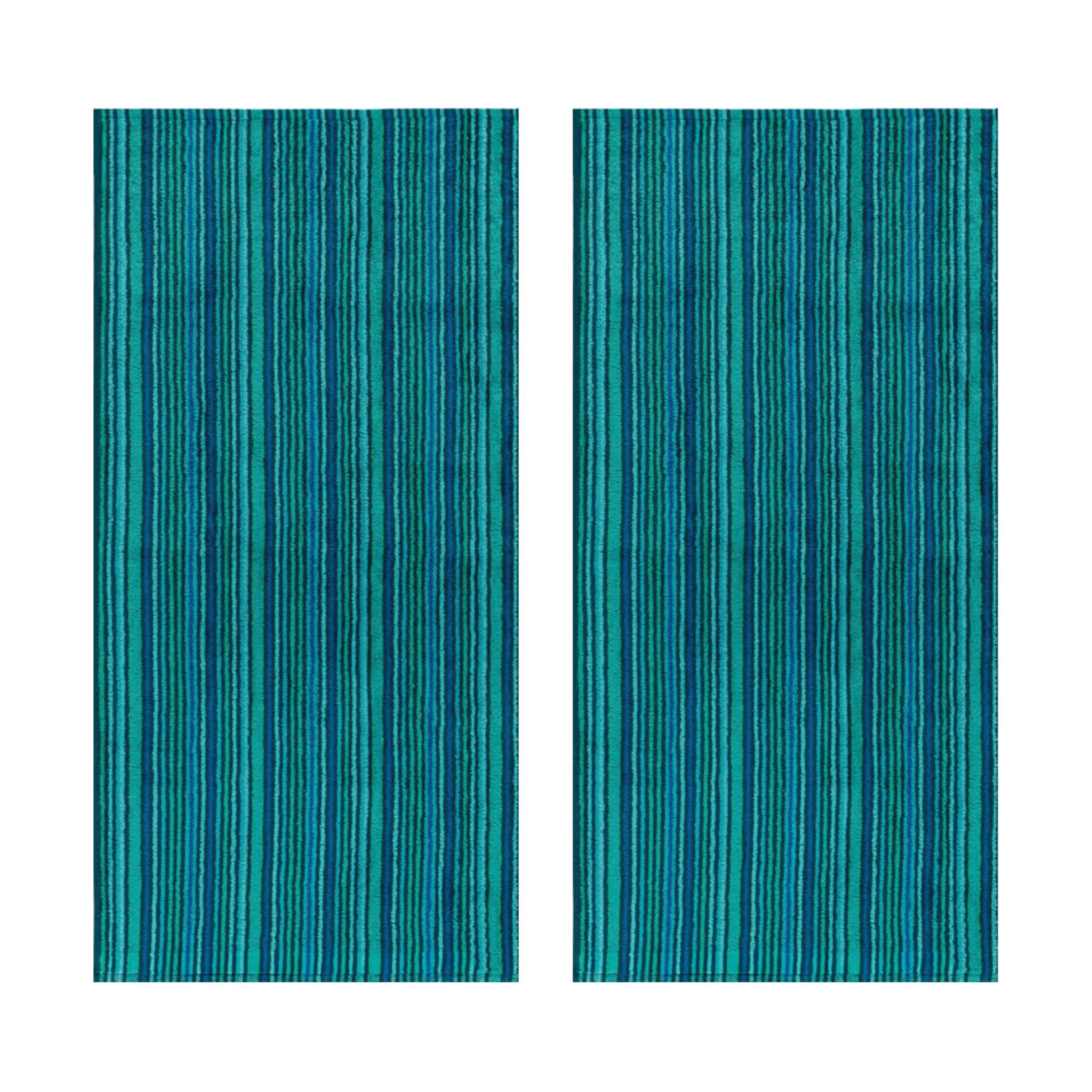 Egeria Håndklæder Stripes Håndklæde - 2 stk. i Stream, 1