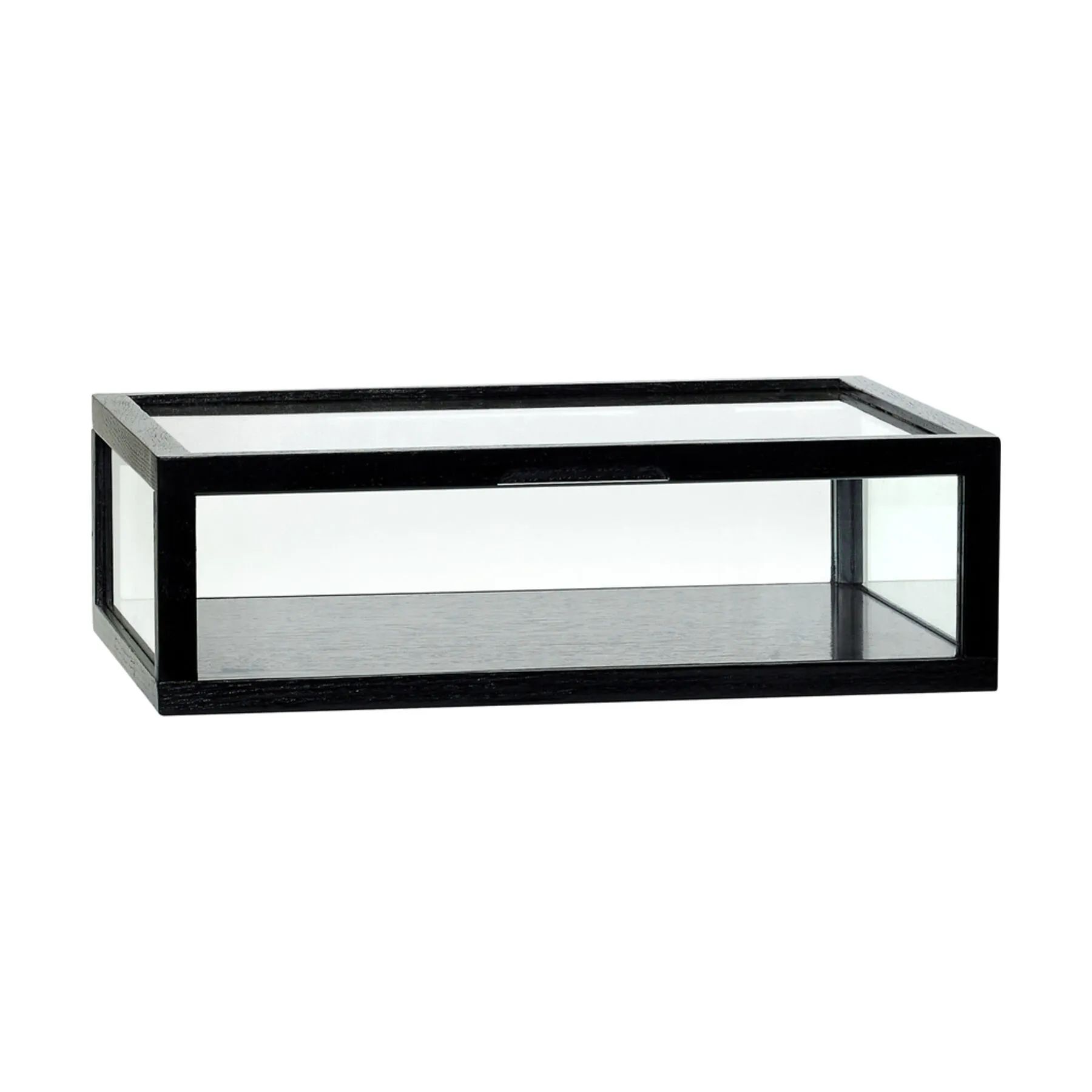 Hübsch Småopbevaring View Æske i Sort/Klar, 40 cm, 1