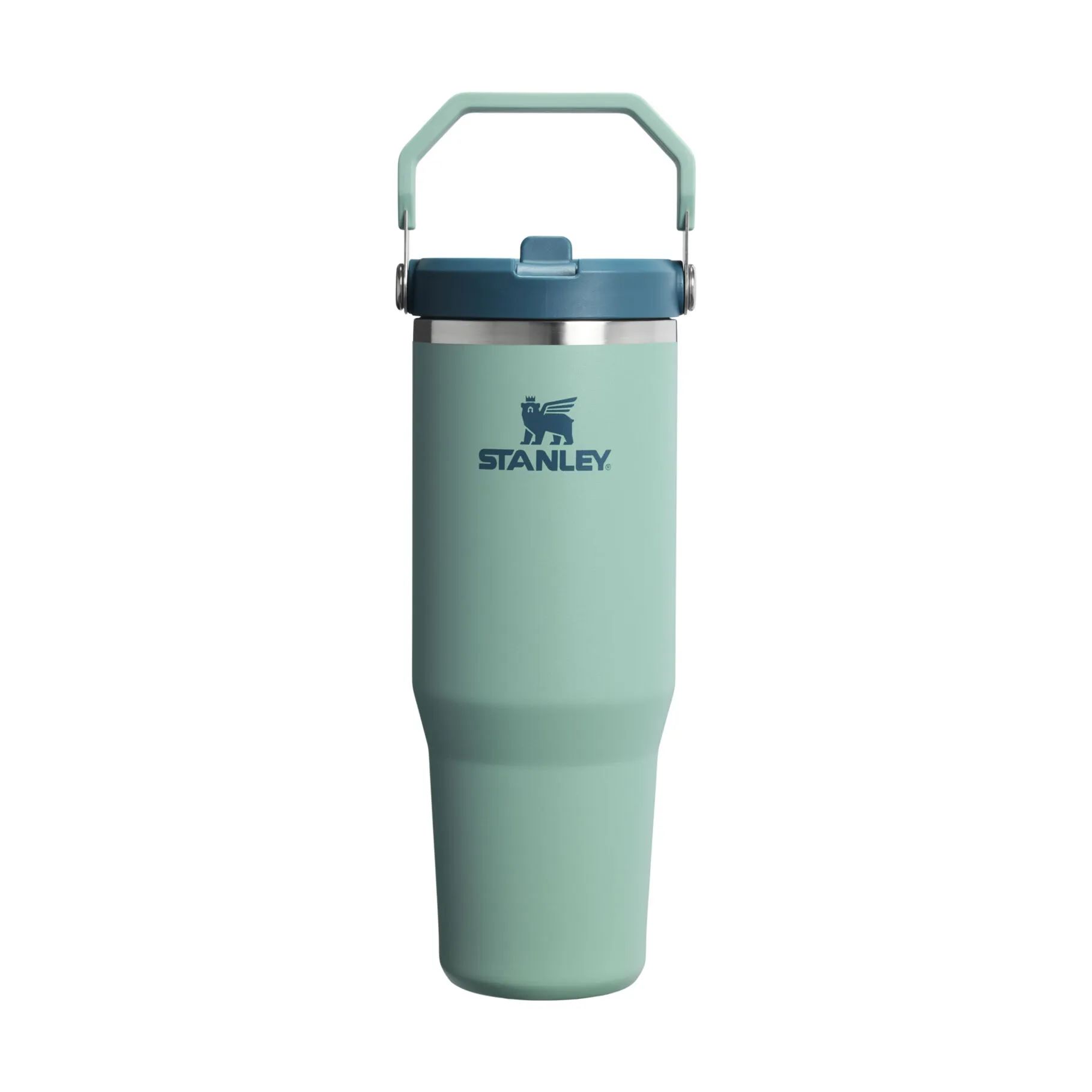 Stanley To go kopper Iceflow Flip Straw Tumbler i Spring Green, 0.89 L, 1