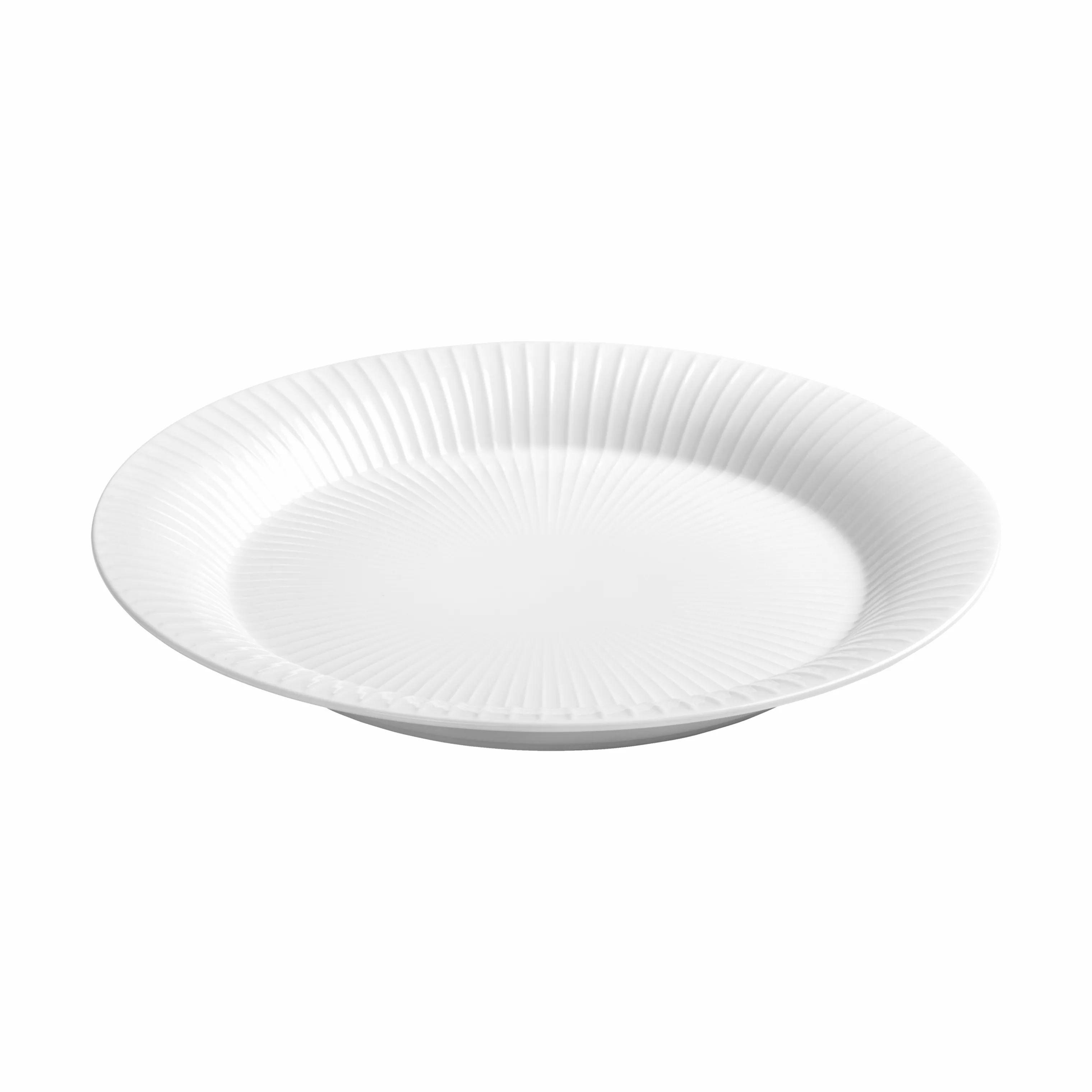 Kähler Middagstallerkener Hammershøi Middagstallerken i Hvid, 27 cm, 4