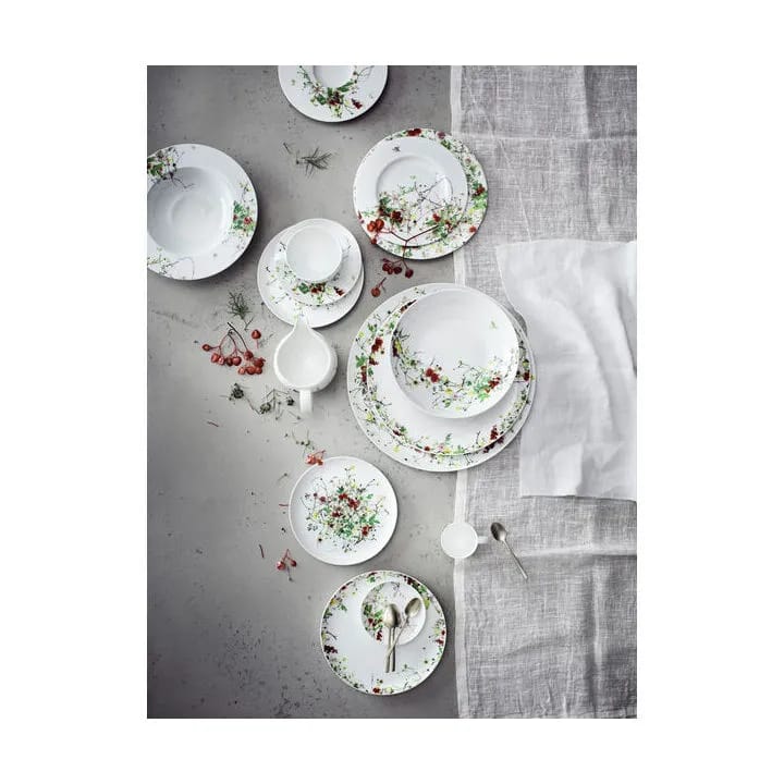 Rosenthal Frokosttallerkener Brillance Fleurs Sauvages Frokosttallerken i Hvid / Multifarvet, 3