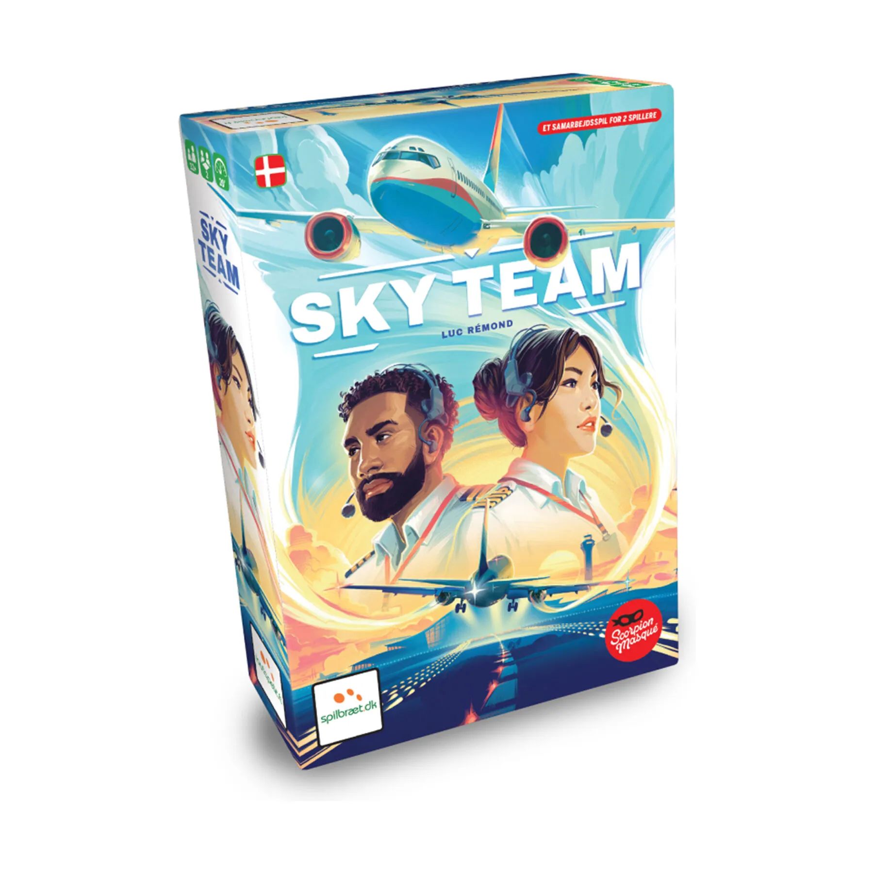 Spilbræt Spil Brætspil - Sky Team i Multifarvet, 1