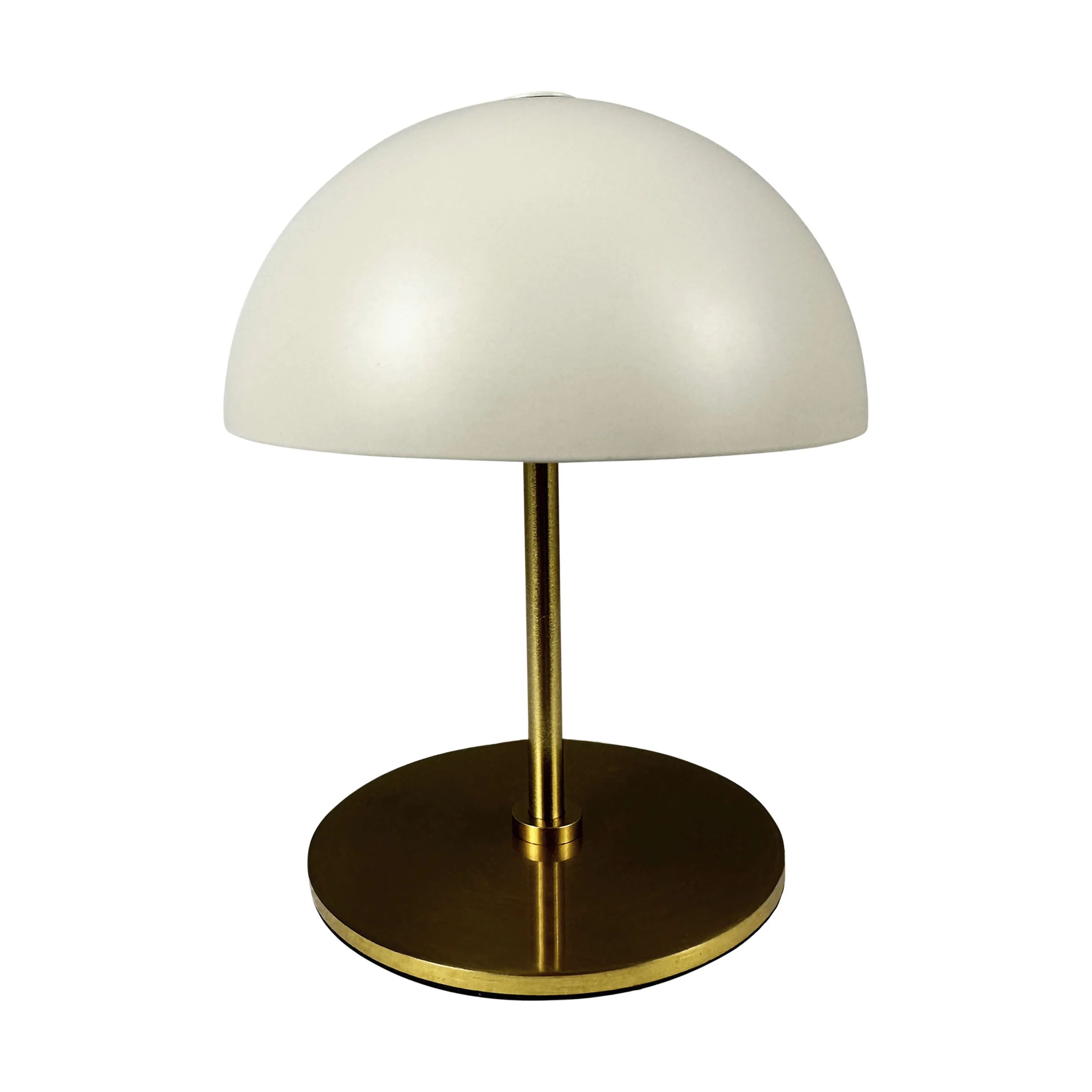 Dyberg Larsen LED-lamper Along LED-Bordlampe - 2 stk i Beige/ Messing, 4