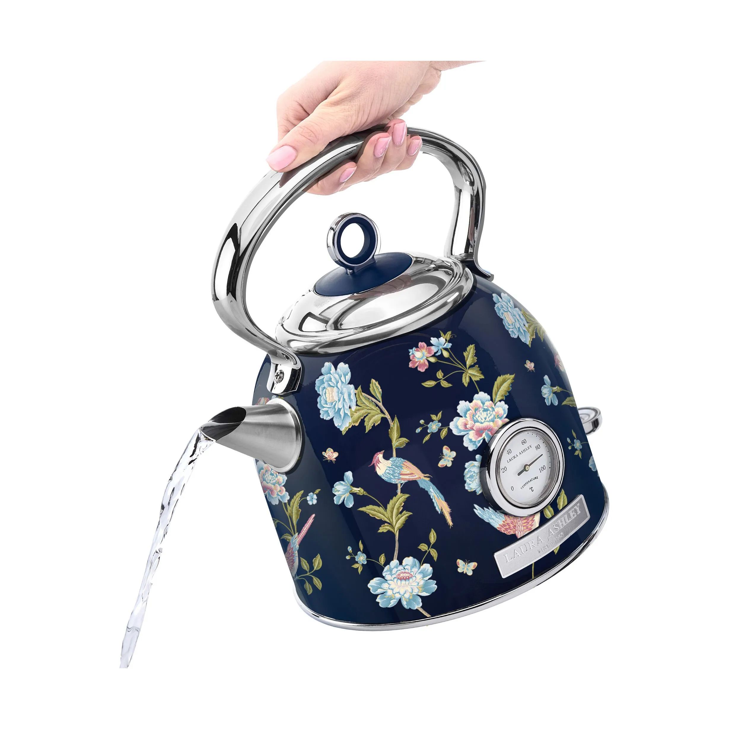Laura Ashley Elkedler Elkedel - Kuppel i Elveden Navy, 5