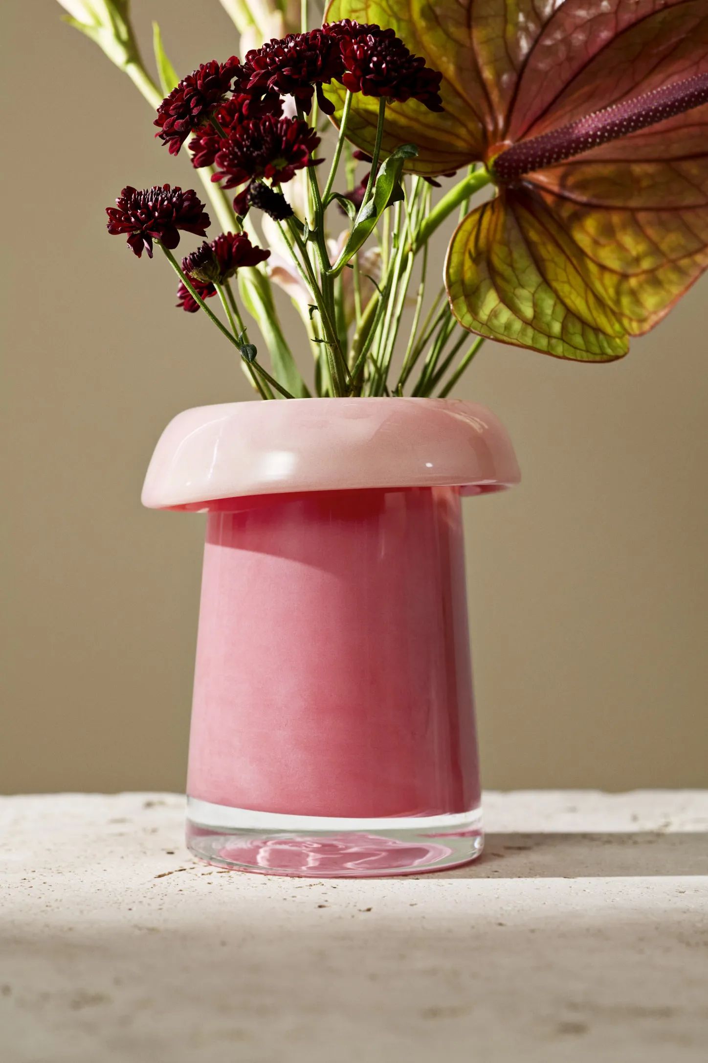 Holmegaard Vaser Soma Vase i Koral/Fersken, 16,5 cm, 5