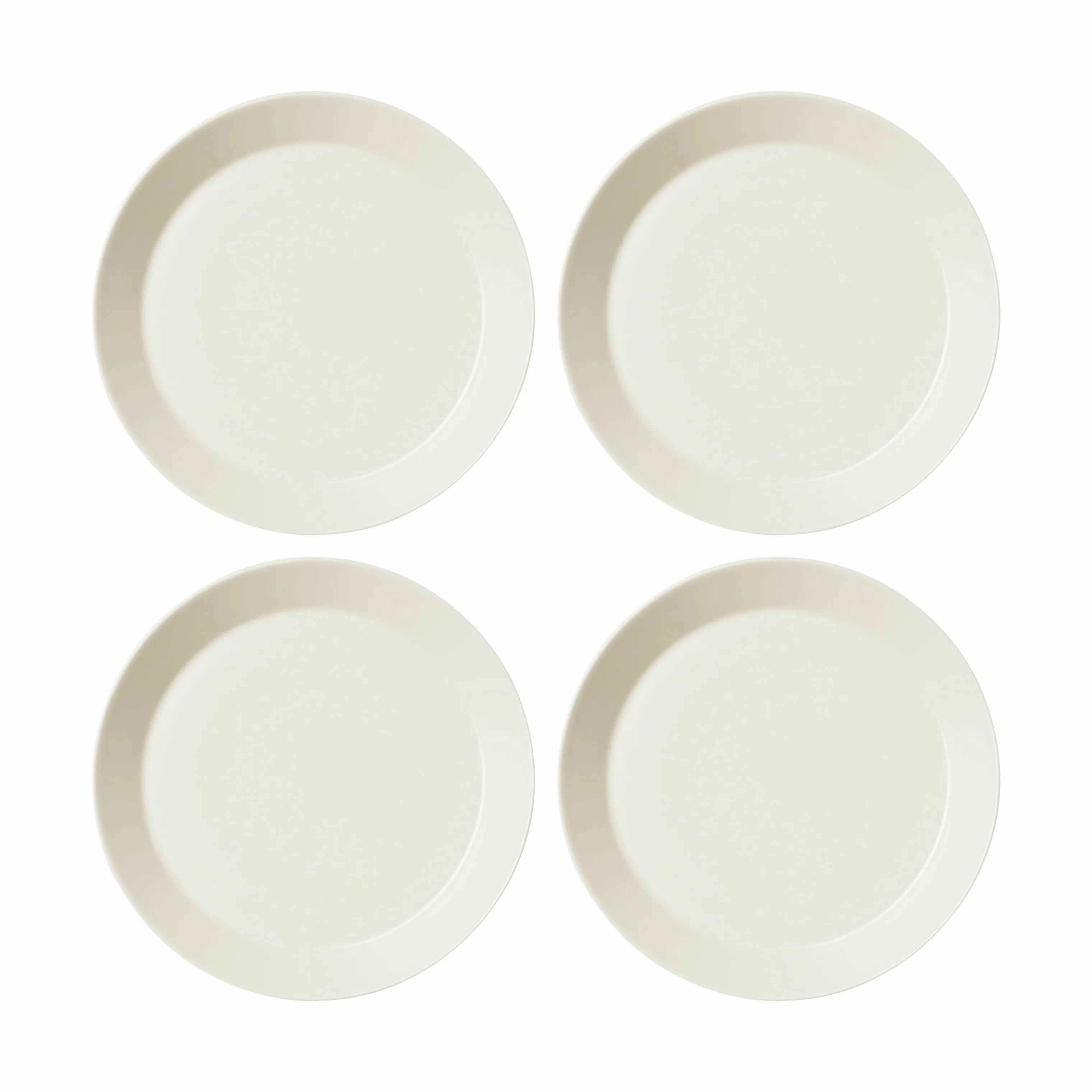 Iittala Middagstallerkener Teema Tallerkener - 4 stk. i Hvid, 1