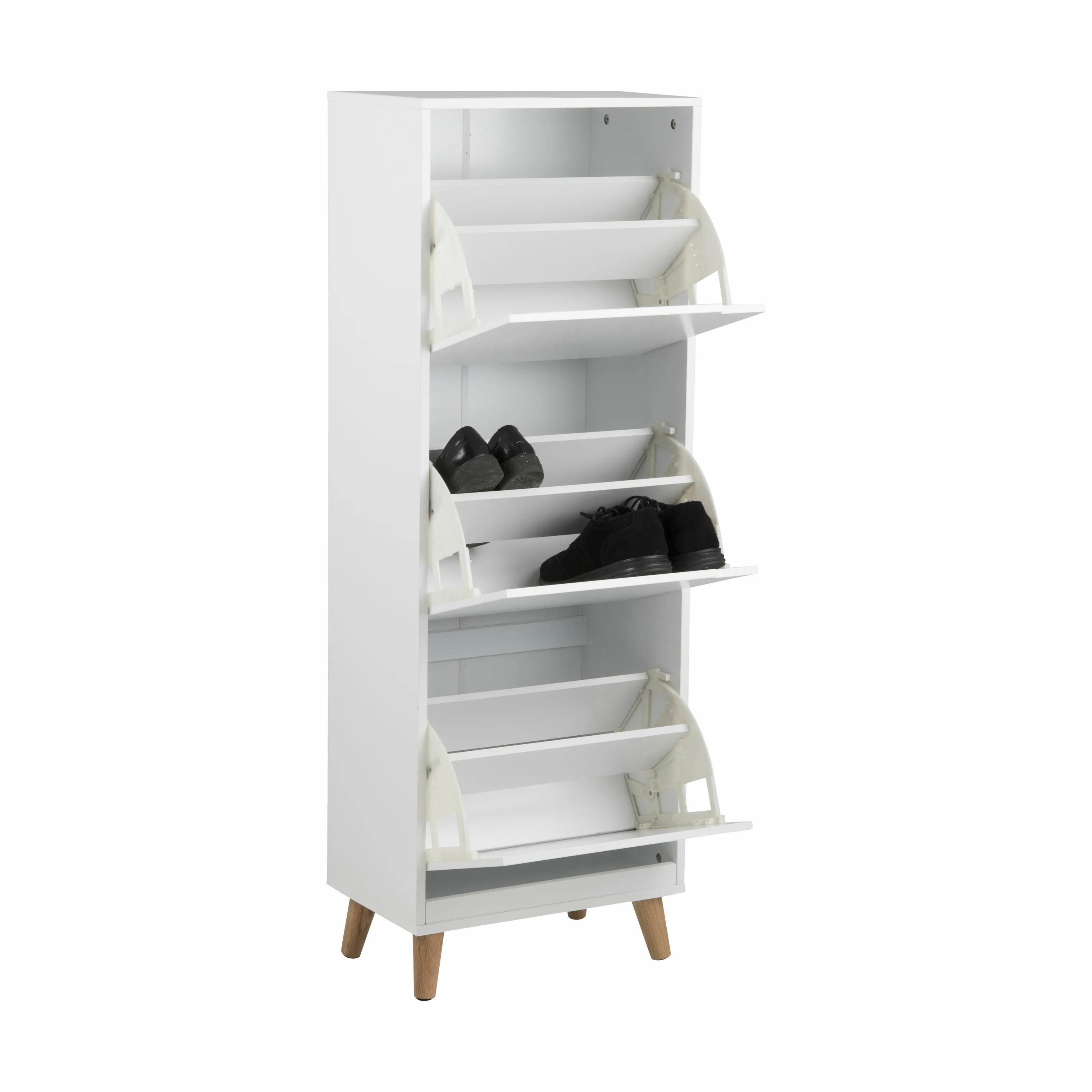 CASA Living Skabe Mitra Skoskab i hvid, 3