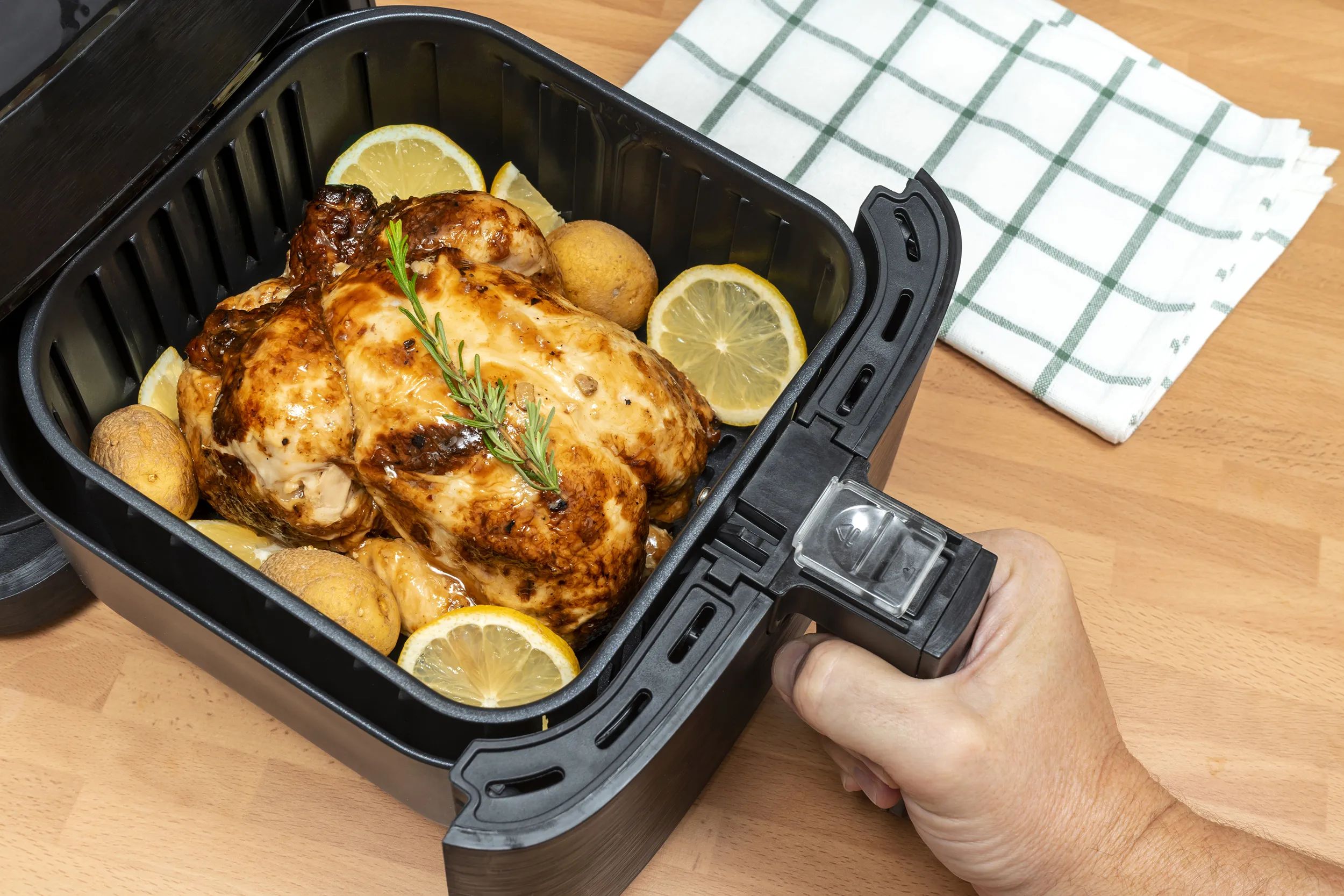 AIRFRYER Tilbehør til airfryers Varmesikkert underlag i Mørkegrå, 2