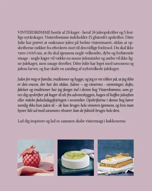 by Ditte Julie Kogebøger Vinterdrømme - Duften af jul og nytår i blå, 6