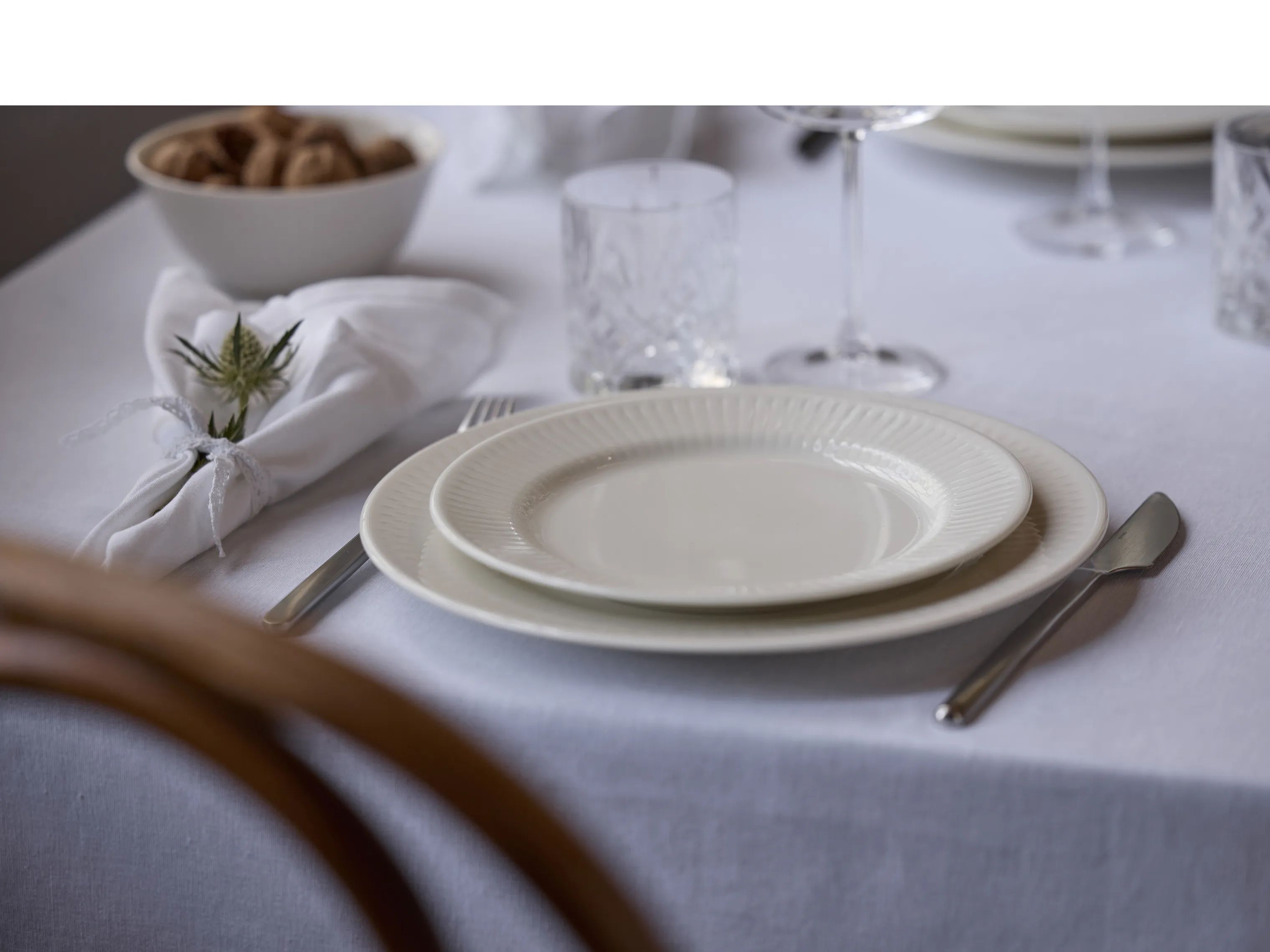 Coast Frokosttallerkener Horizon Frokosttallerken i Hvid, 3