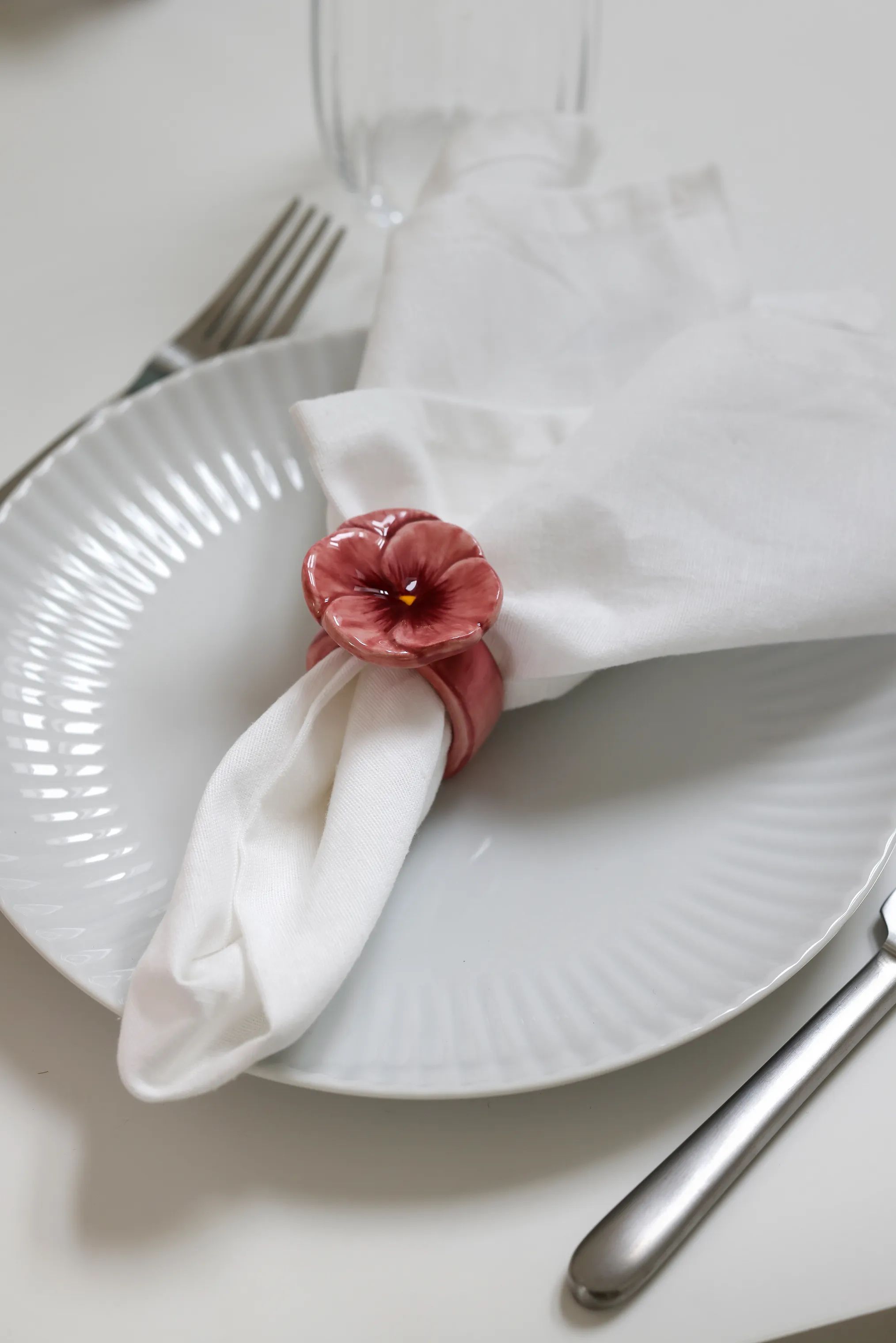 CASA Living Servietringe og -holdere Servietring i Rosa, 2