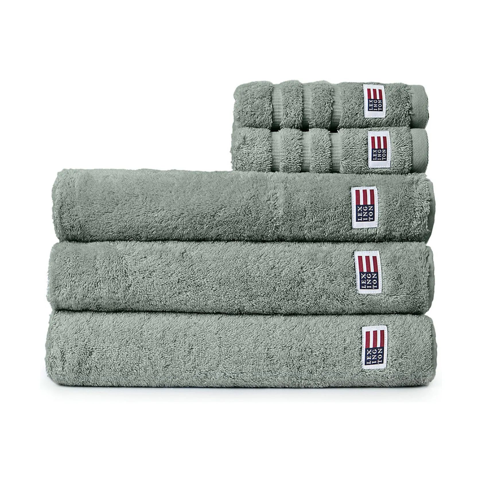 Lexington Håndklæder Icons Original Håndklæde i Vintage Green, B70 x L130 cm, 1