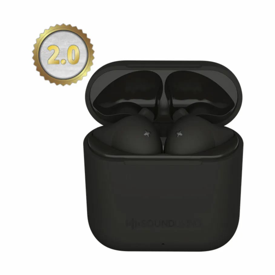 Soundliving Hovedtelefoner Trådløse Høretelefoner 2.0 i Sort , B5,5 x L2,3 cm, 1