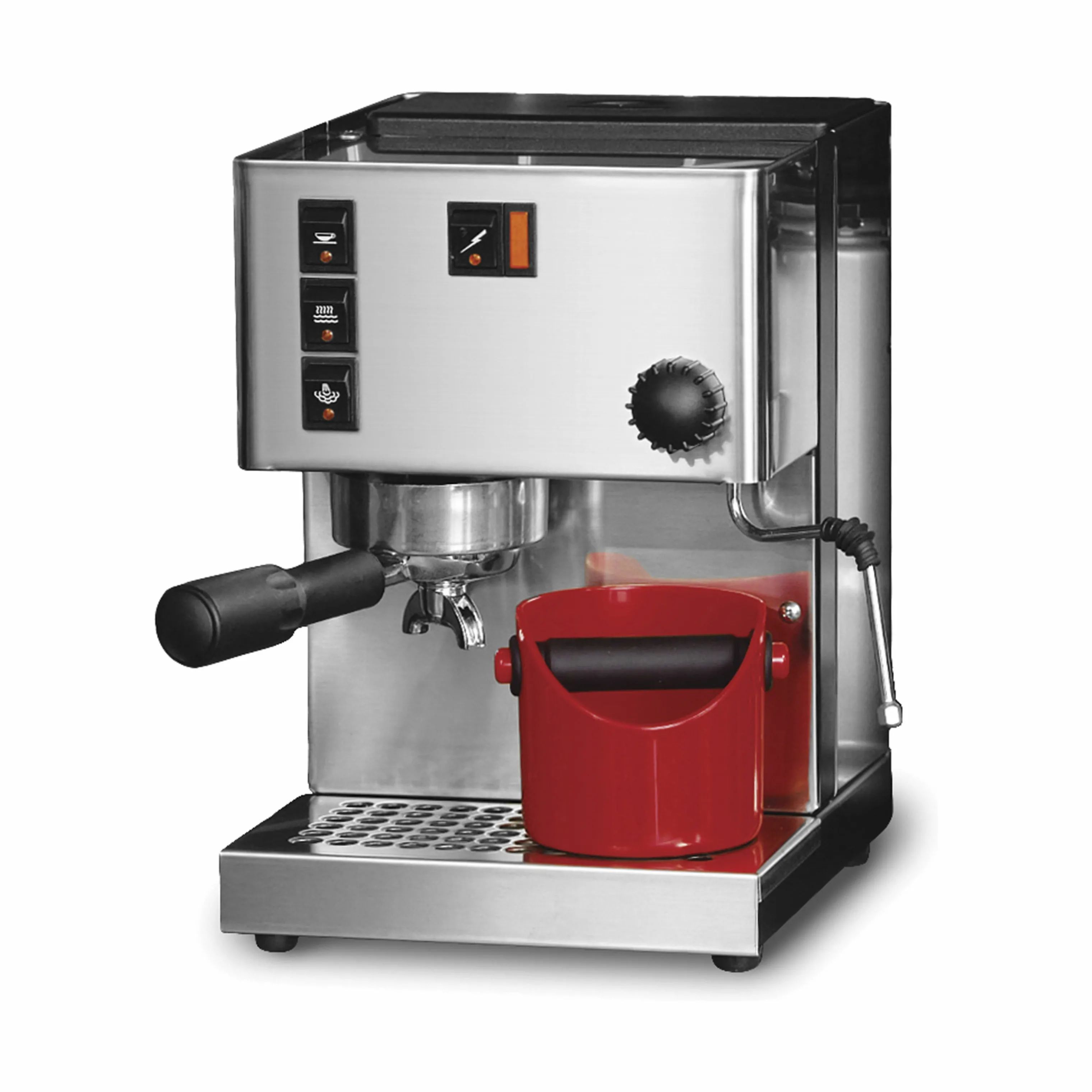 Dreamfarm Tilbehør til espressomaskiner Kaffegrumsbeholder i Rød, 11 cm, 3