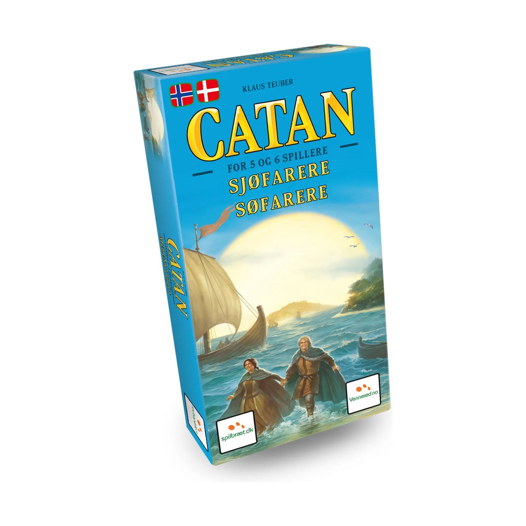 Spilbræt Spil Brætspil - Catan: Søfarere i Blå, 1