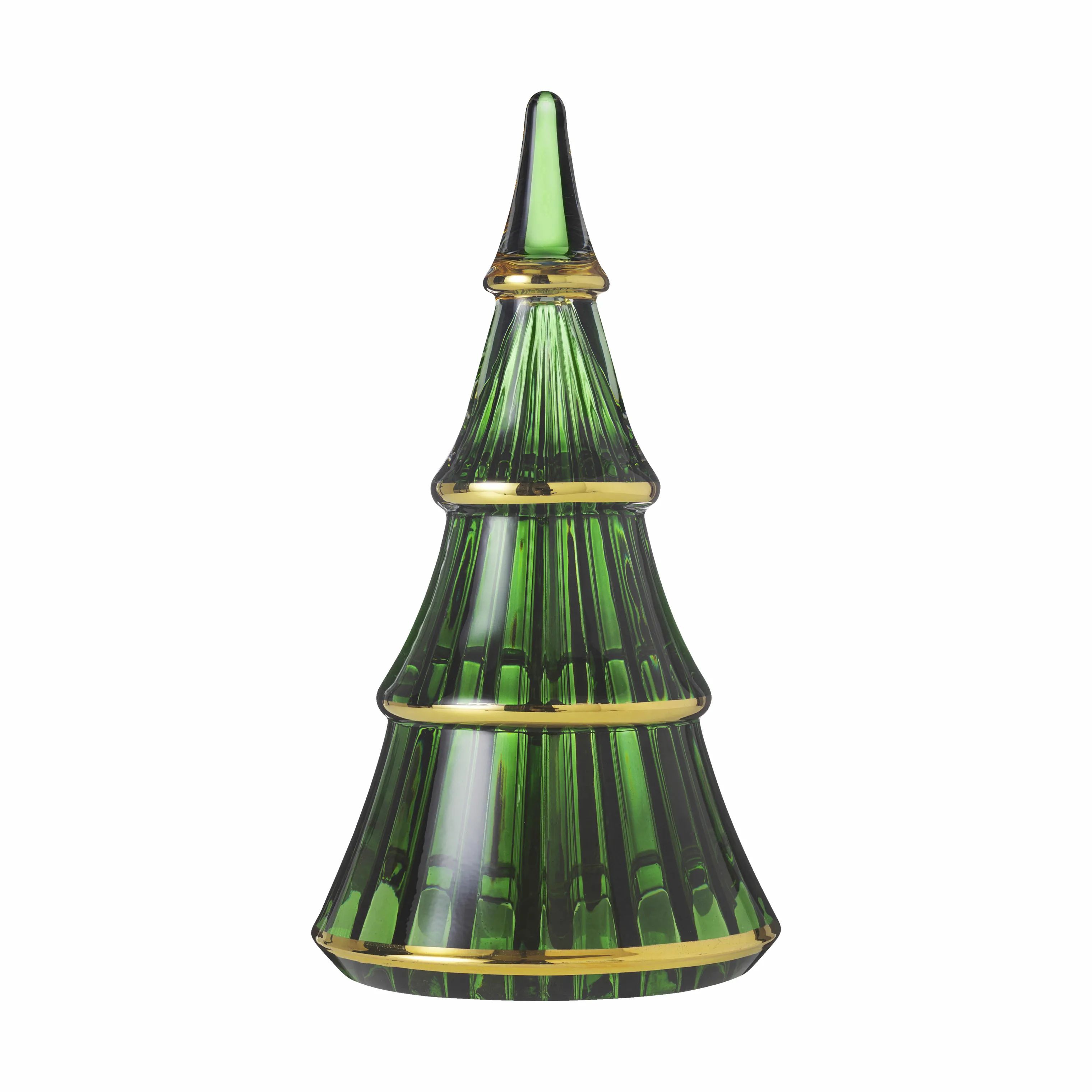 Holmegaard Julefigurer Fairytales Juletræ i Grøn/guld, 19 cm, 1