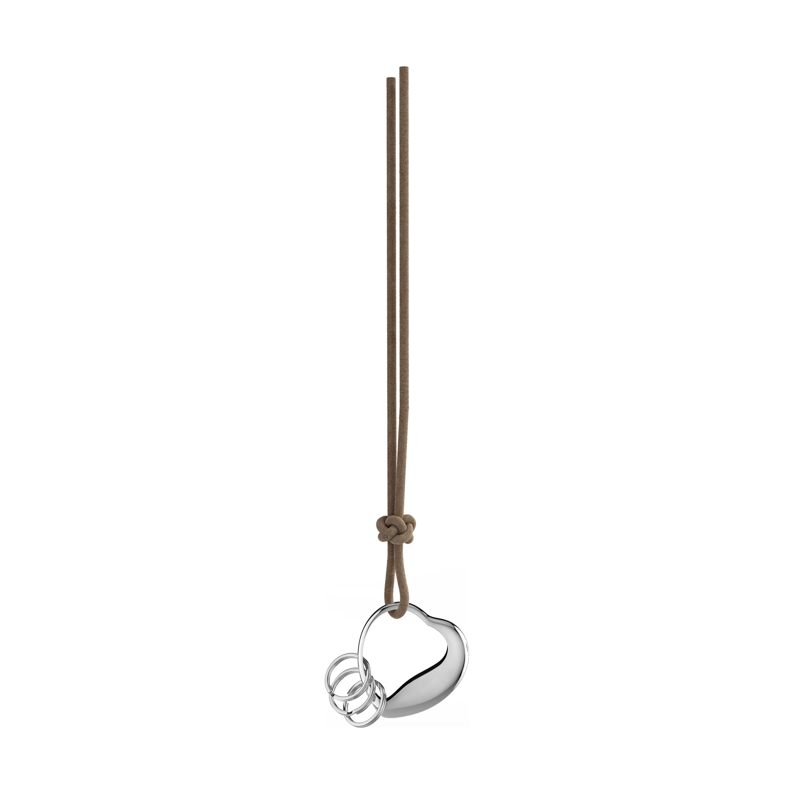 Georg Jensen Øvrigt interiør Heart Nøglering i Sølv, 1