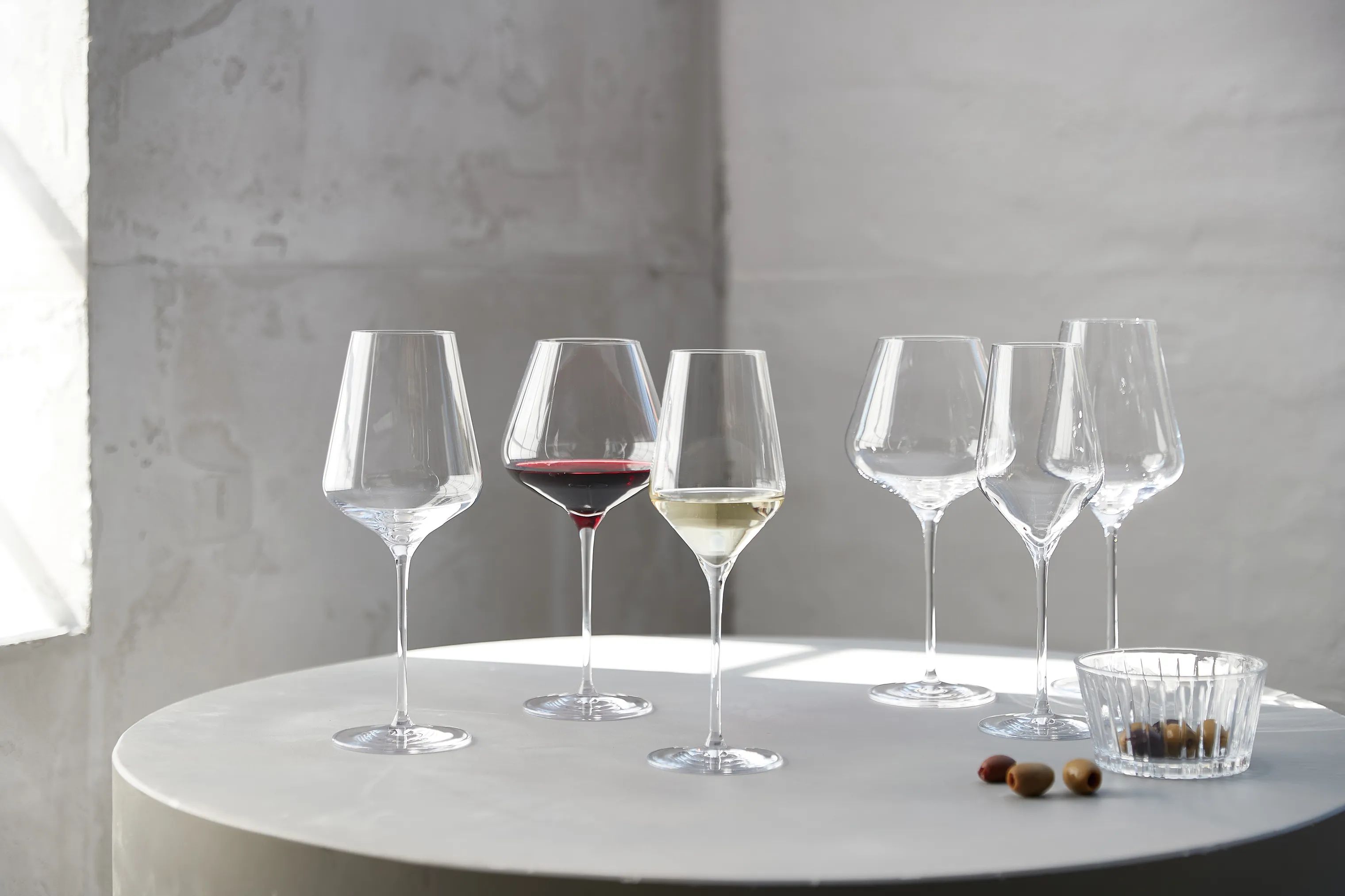 Aida Rødvinsglas Connoisseur Extravagant Rødvinsglas - 4 stk. i Klar, 3