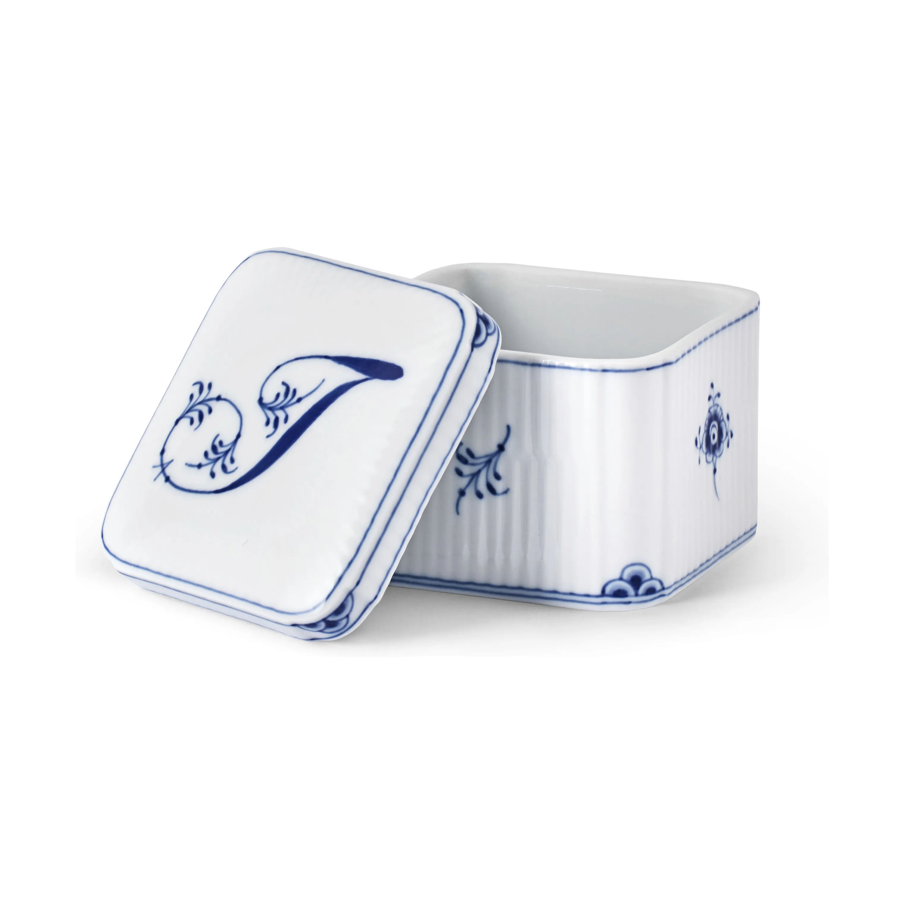 Royal Copenhagen Bonbonniere Alfabet Bonbonniere - T i T, 1