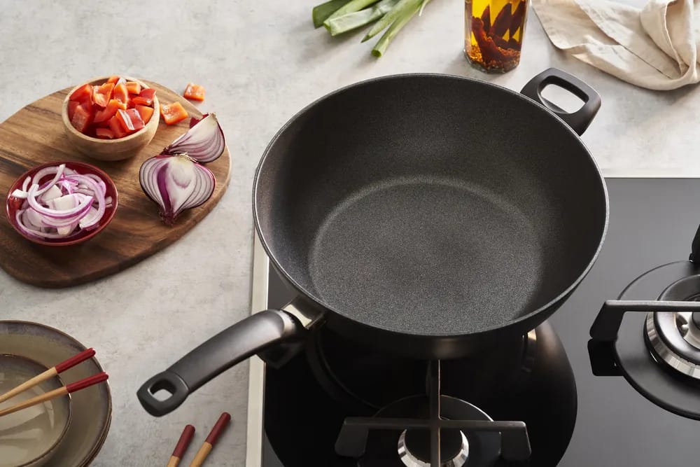 Fissler Wokpander Adamant Wok i 32 cm, 3