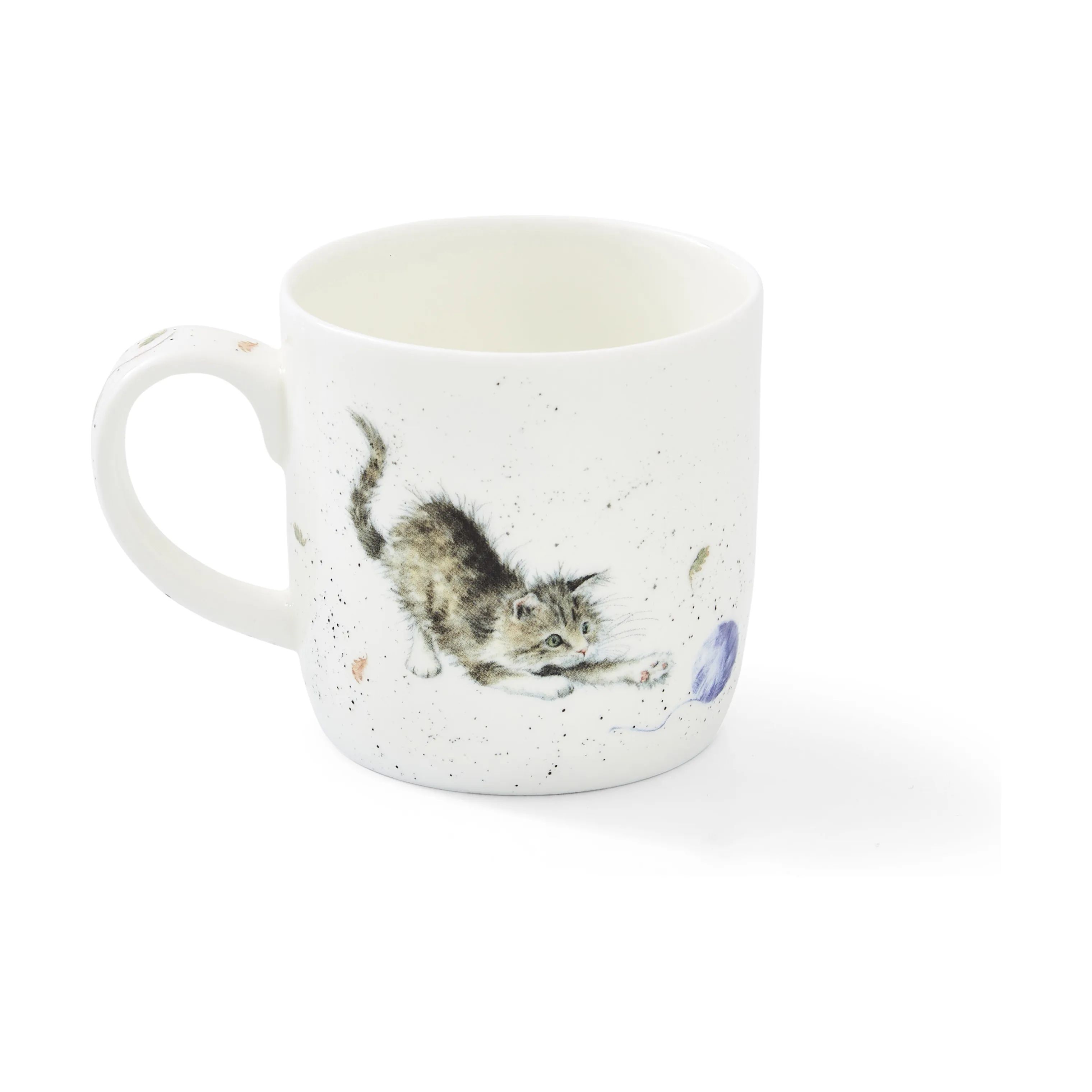 Royal Worcester Krus og kopper med hank Wrendale Krus - Cat & mouse i Kat, 3