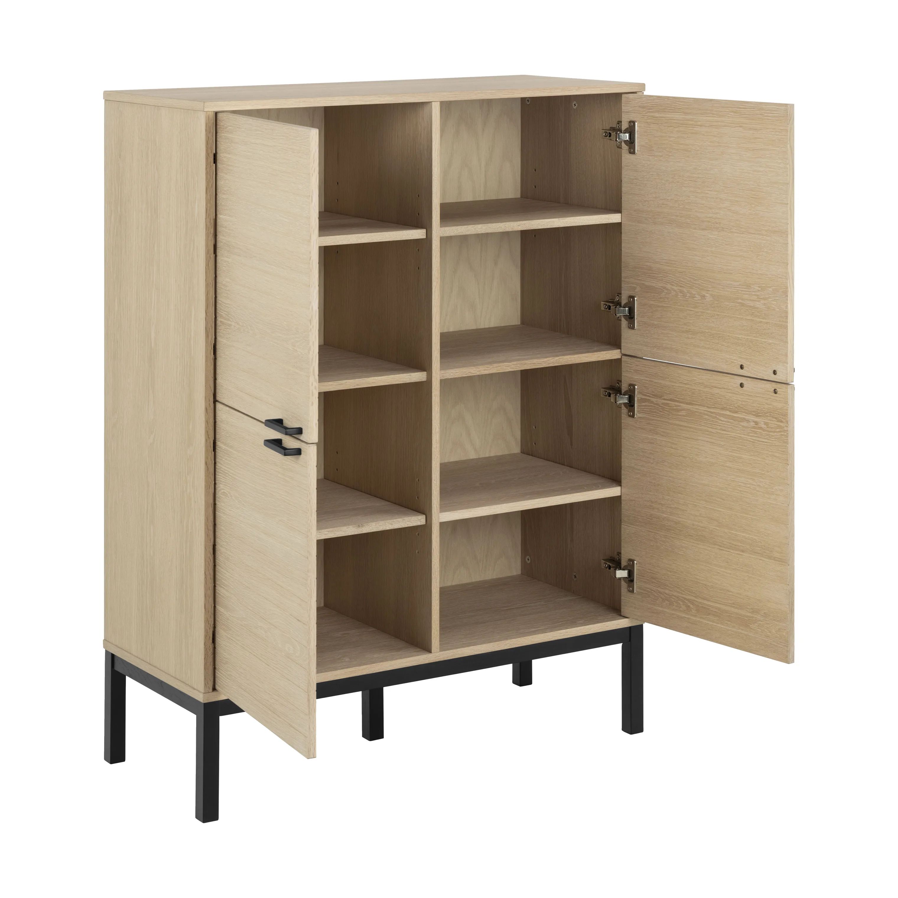 CASA Living Skabe Kensington Skab i Hvidpigmenteret, 4