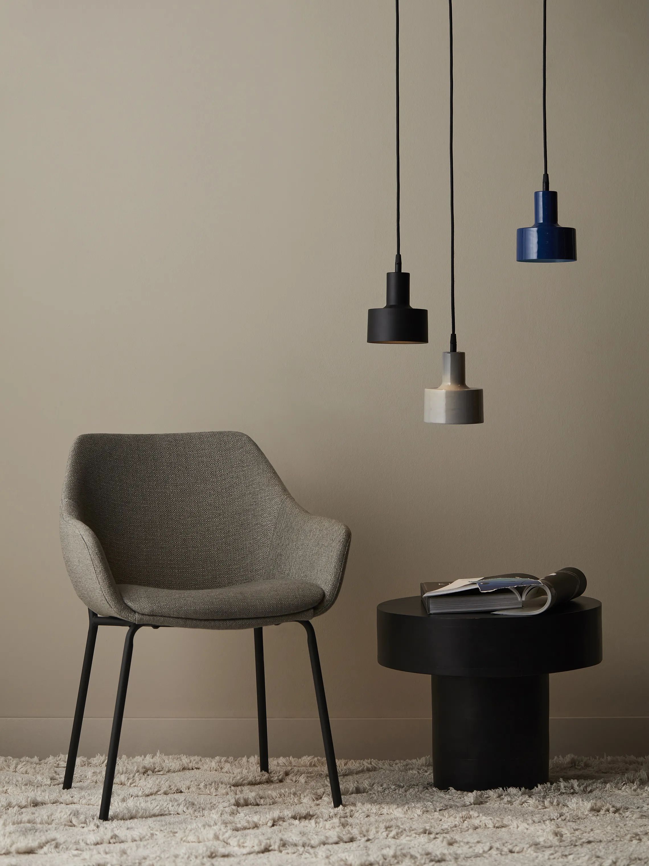 PR Home Pendler Solo Pendel i Blå, 2