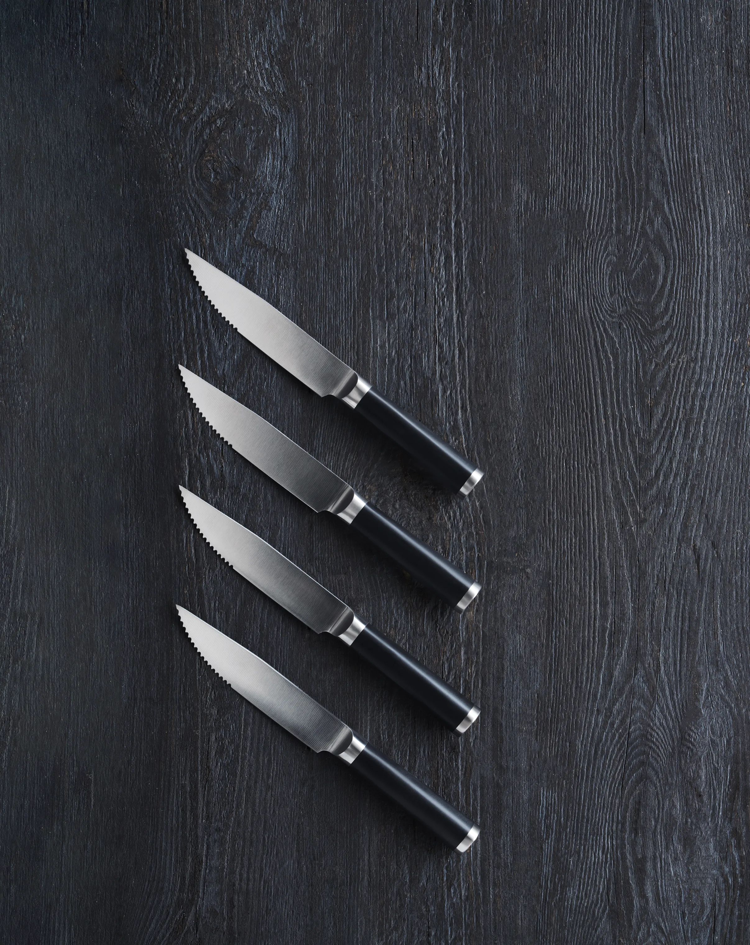 Timm Vladimir Kitchen Steakknive Steakknive - 4 stk. i sort, 2
