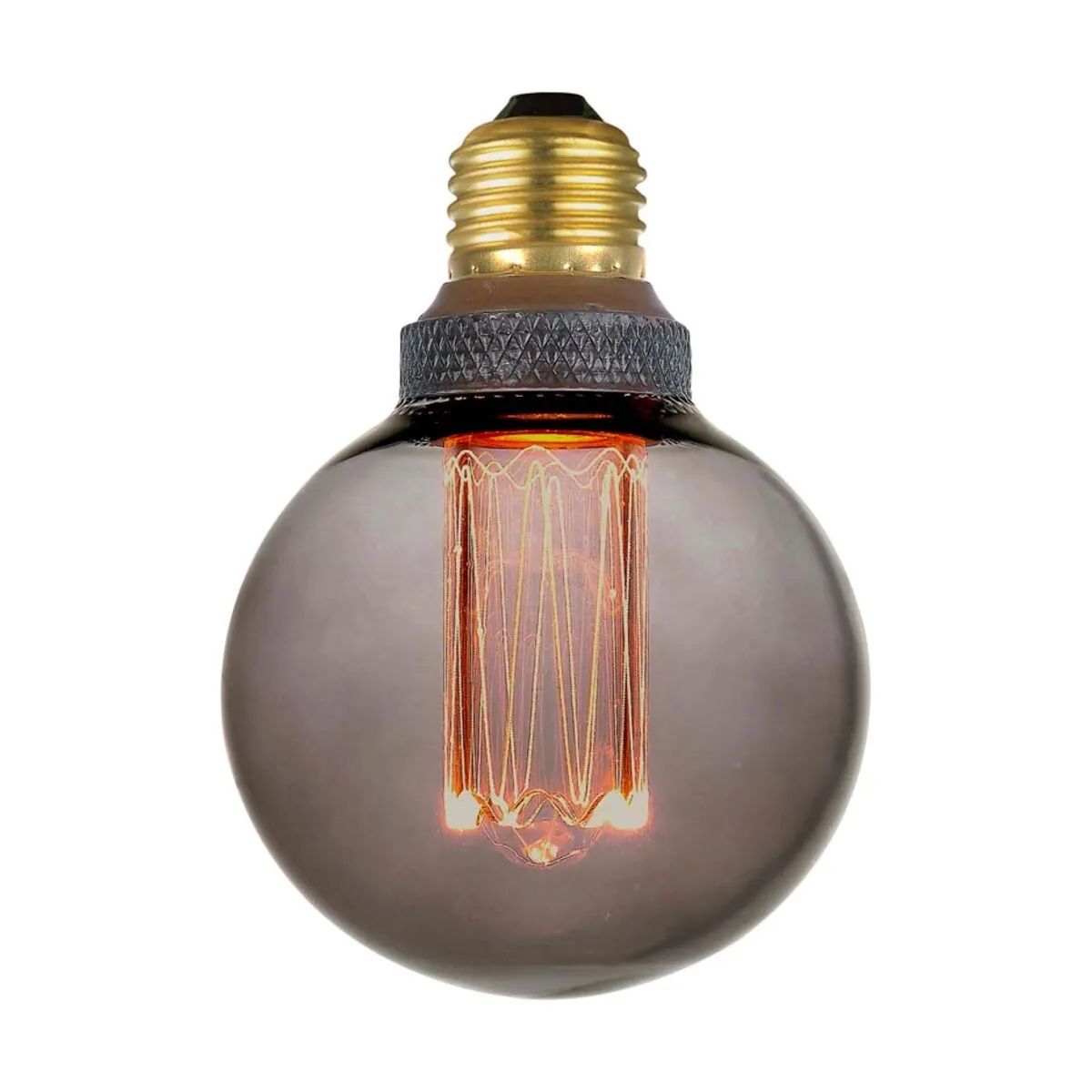 Halo Design LED-pærer Colors Dim LED Mini Globe Lyspære i Smoke, 1