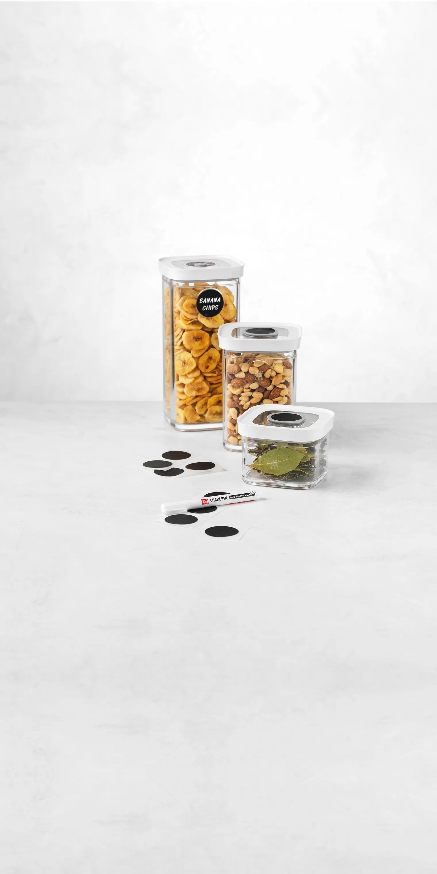 Zwilling Øvrigt køkkengrej Fresh & Save Cube Sæt i Sort, 8