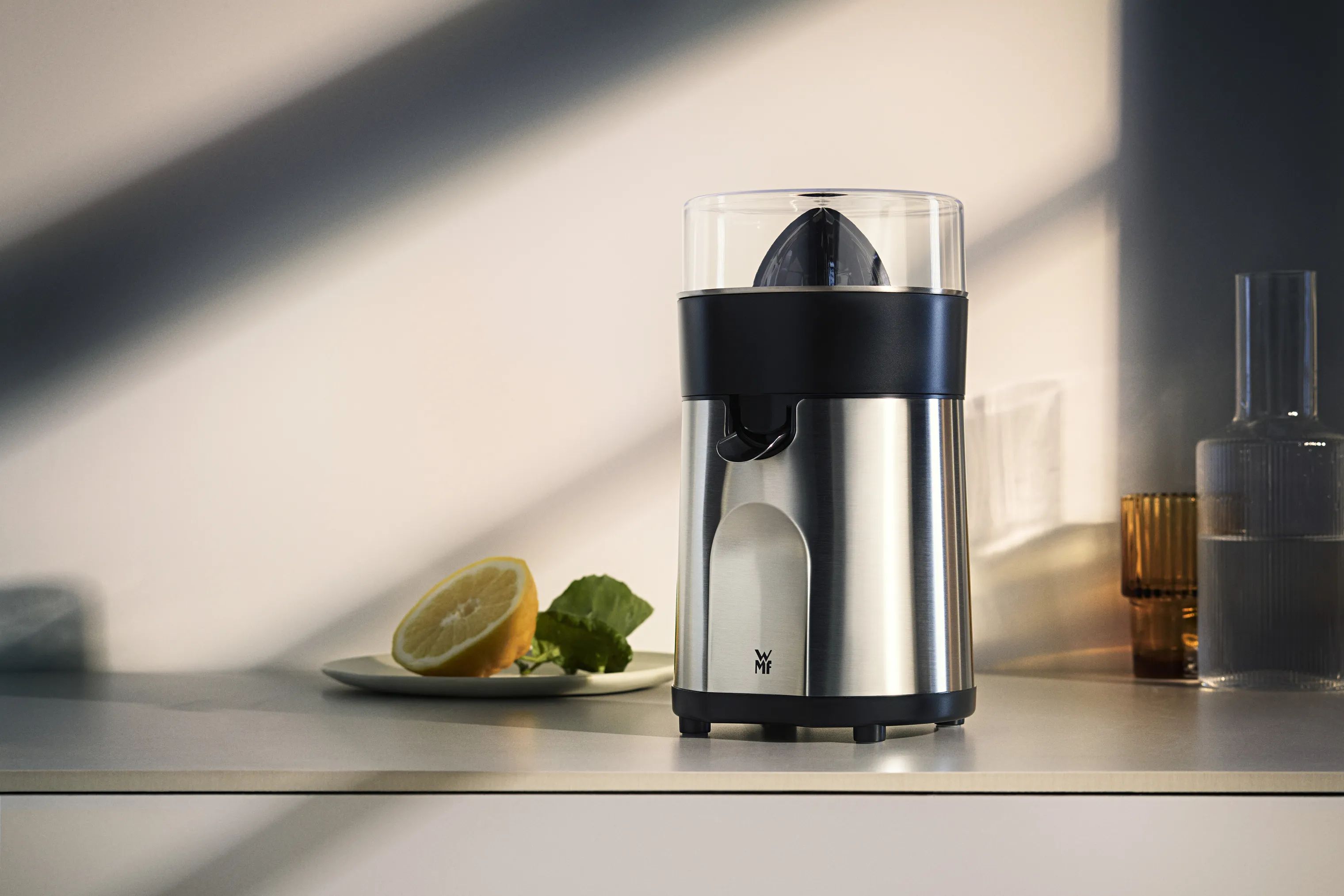 WMF Citruspressere Stelio Citruspresser i Sølvfarvet / Sort, 2