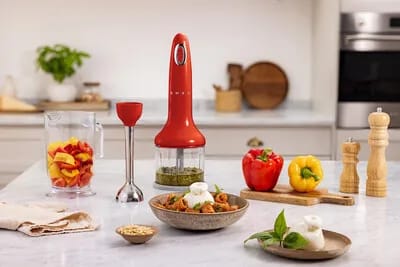 Smeg Stavblendere 50's style Stavblender i Rød, 2