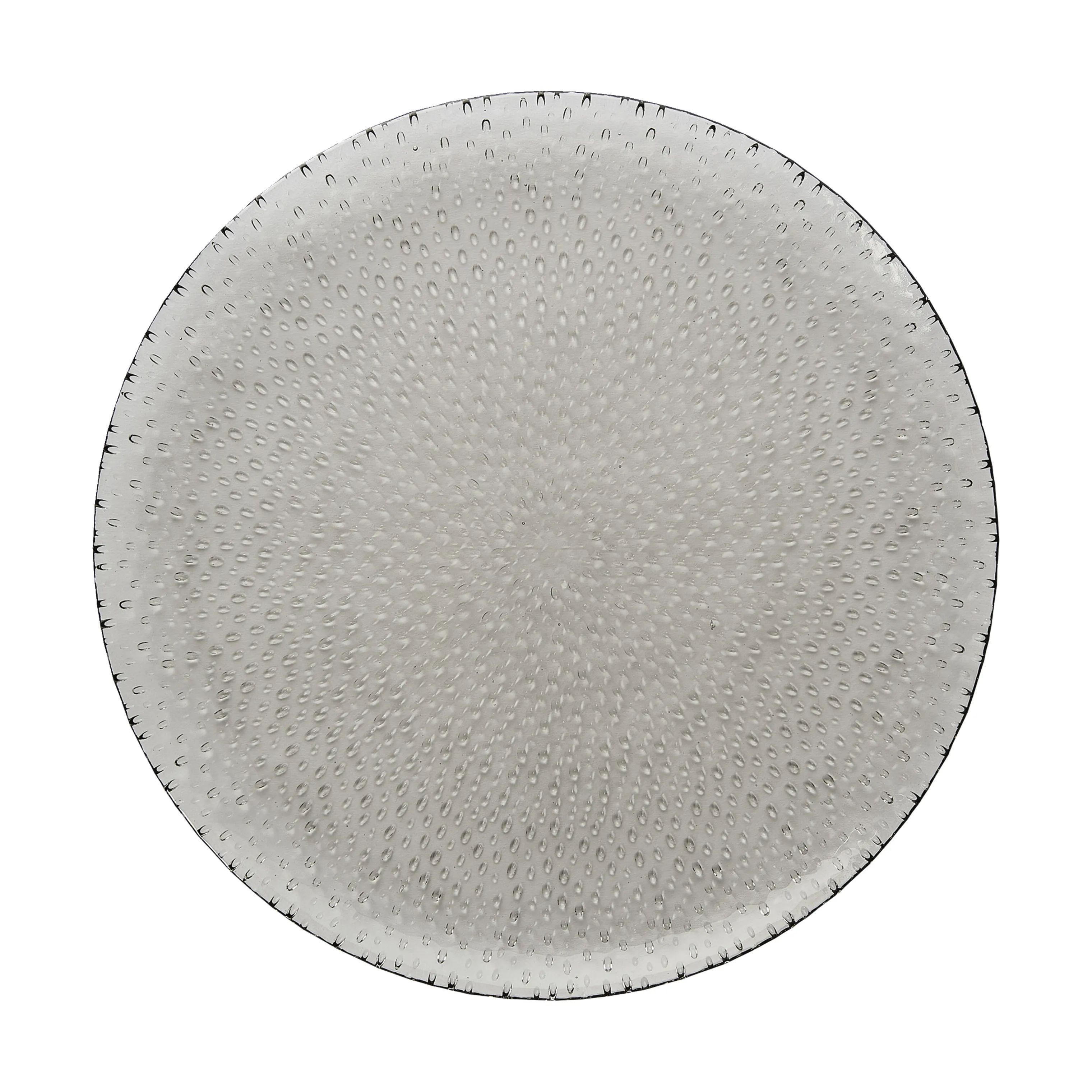 RAW by Aida Frokosttallerkener Glass Beads Tallerken i Smoke, 22,5 cm, 1