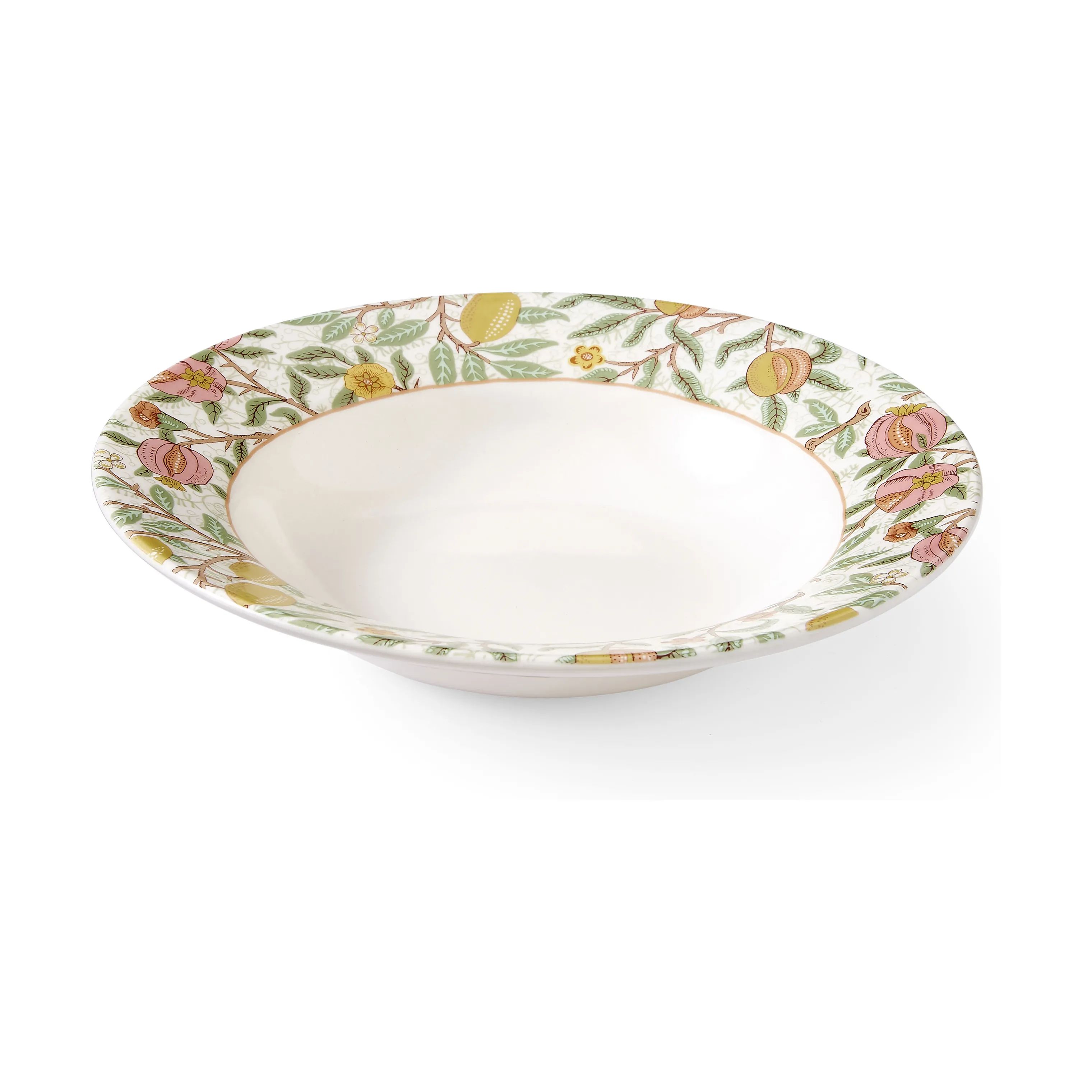 Spode Pastatallerkener Morris & Co Pastatallerken i Lyserød/Grøn/gul/orange, 1