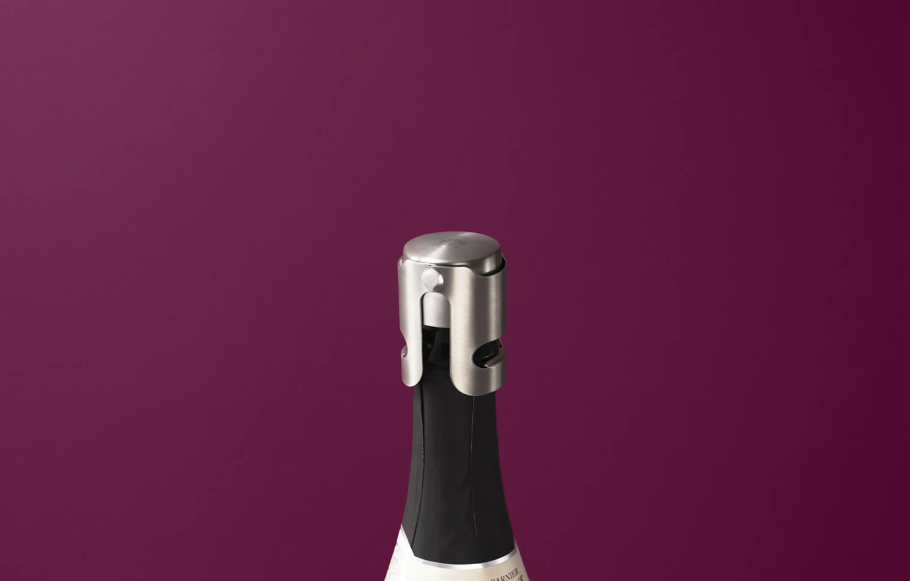 Sommelier by CASA Living Øvrigt champagnetilbehør Sommelier Champagneprop i stål, 3