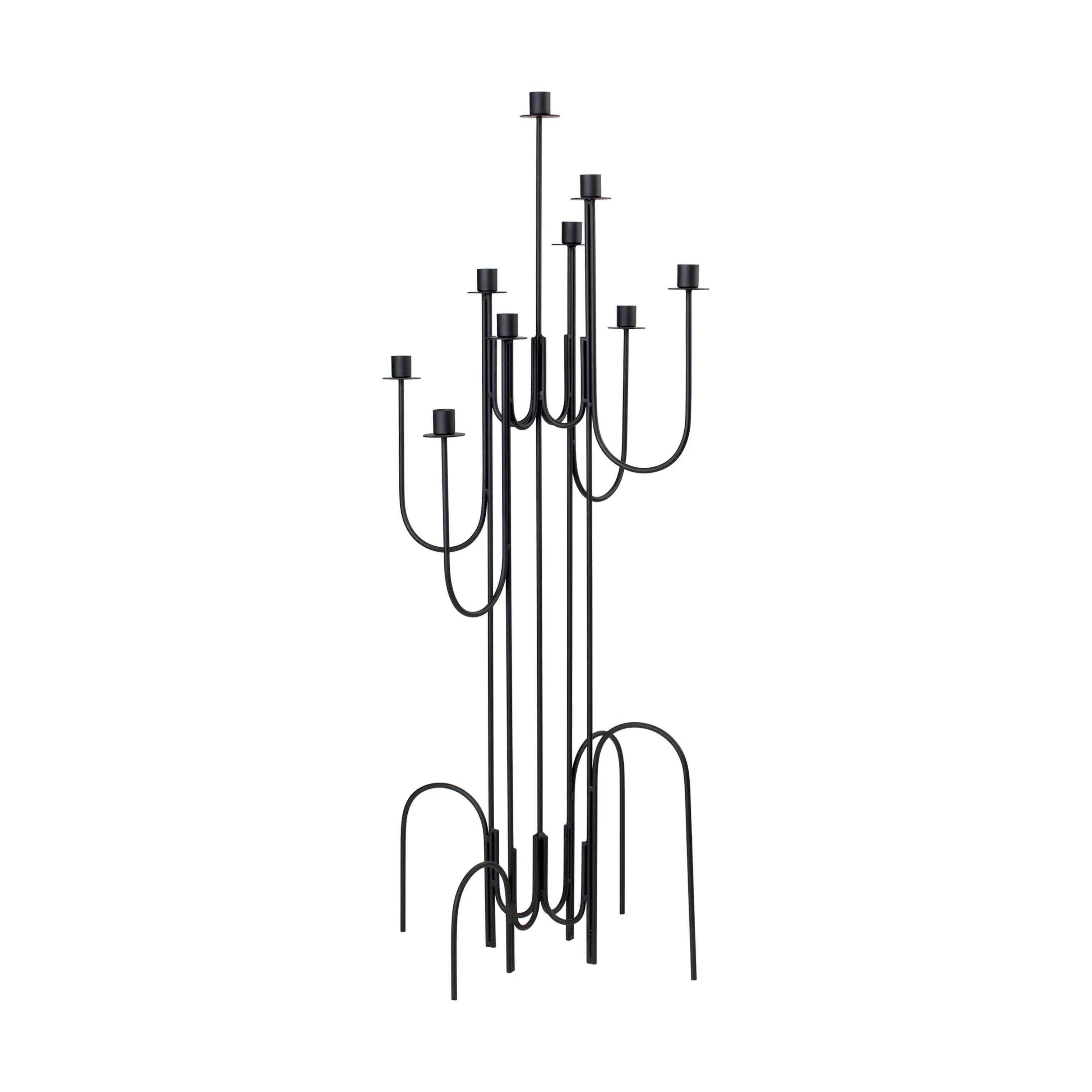 Broste Copenhagen Kronelysestage Farri Lysestage i Black, 1
