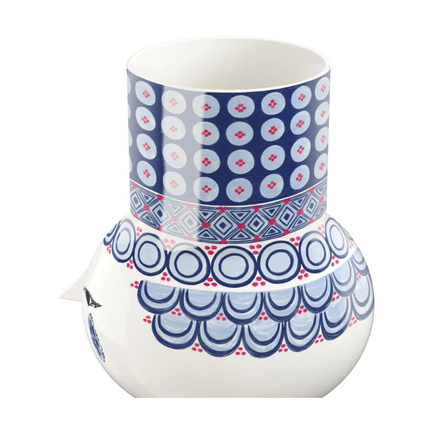 Bjørn Wiinblad Vaser Olga Vase i Blå, 4