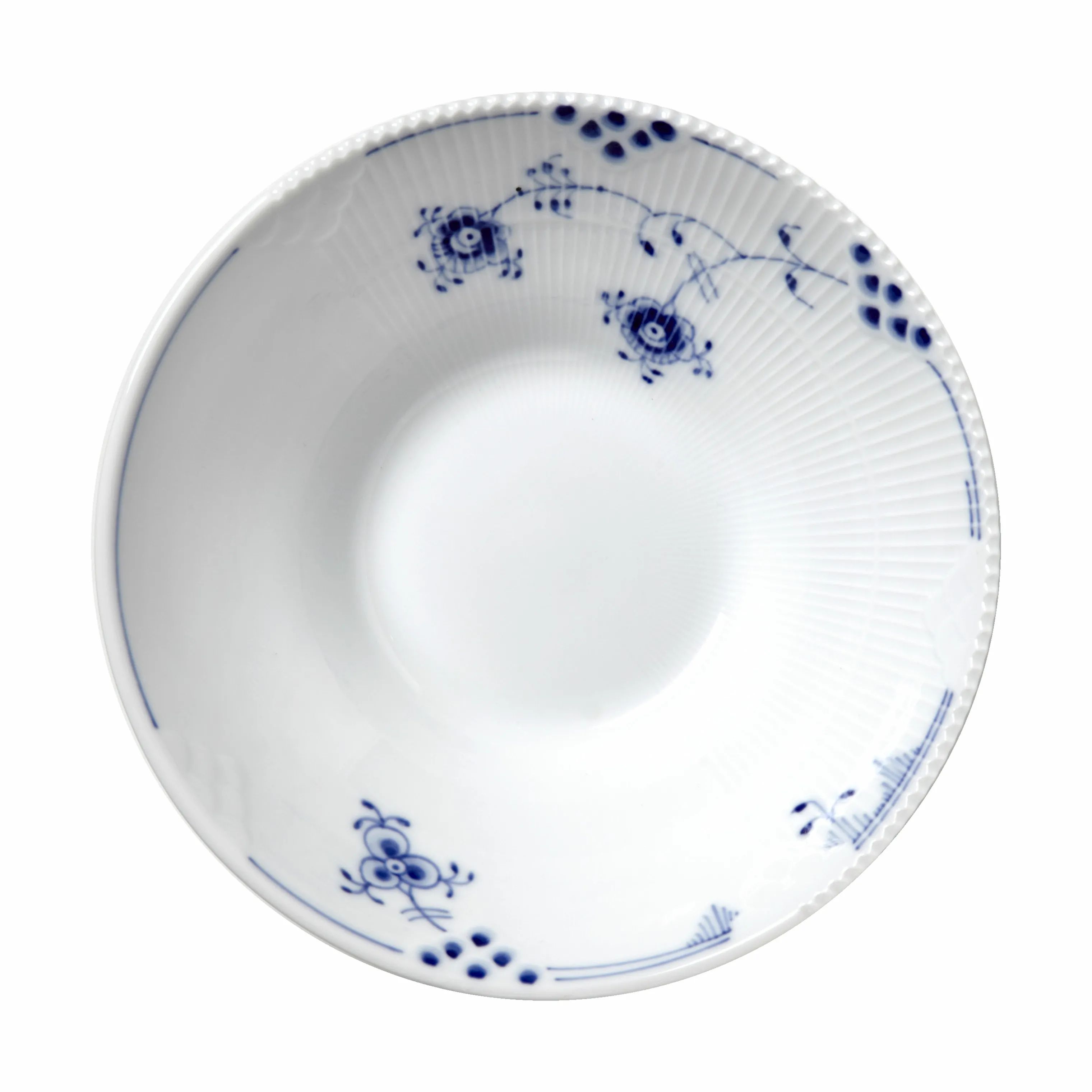 Royal Copenhagen Skåle Blå Elements Skål i Koboltblå/hvid, 18 cm, 4