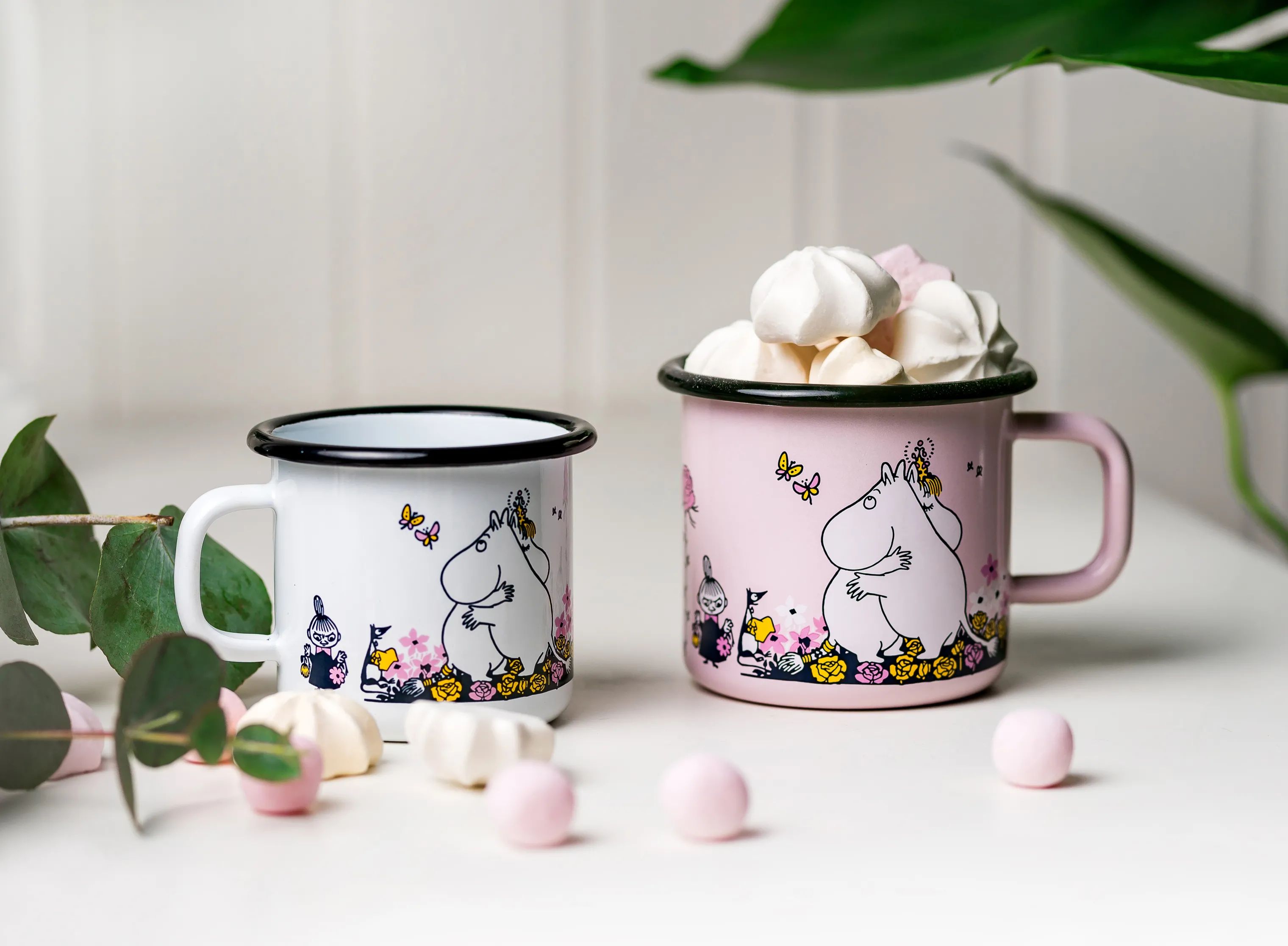 Muurla Krus og kopper med hank Moomin Krus - Hug i Hug, 37 cl, 2