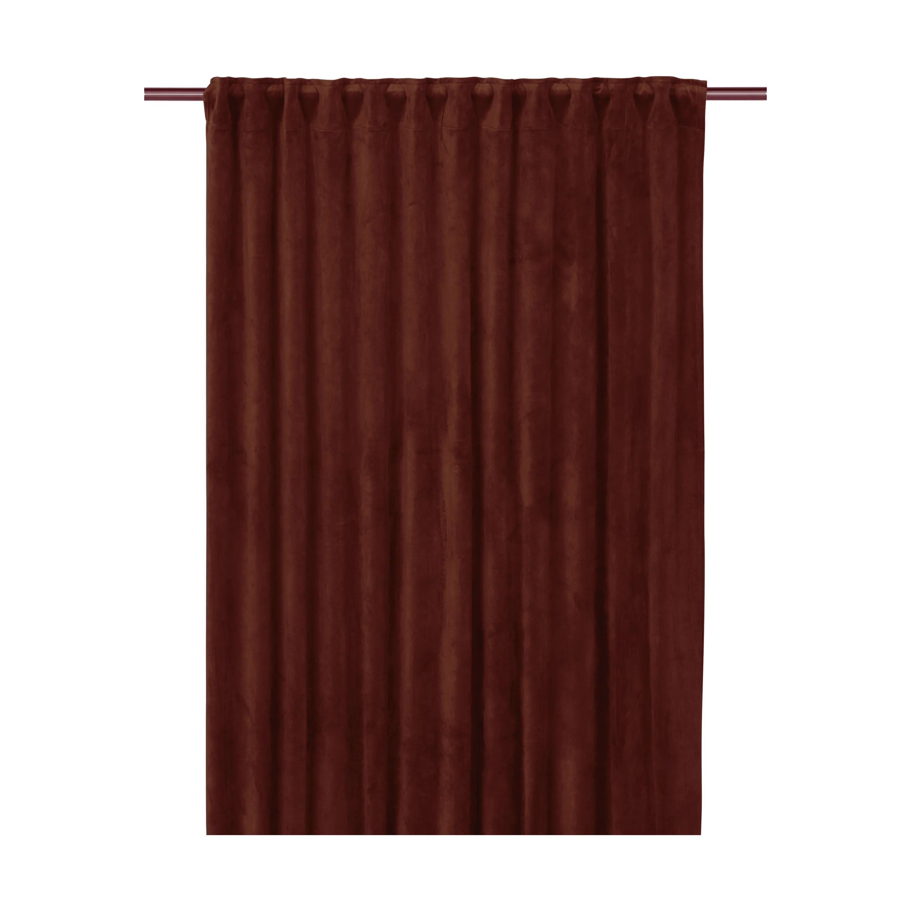 Svanefors Gardiner og gardinstænger Estelle Estrelle Gardin - 2 stk. i Rost, H280 x B135 cm, 1