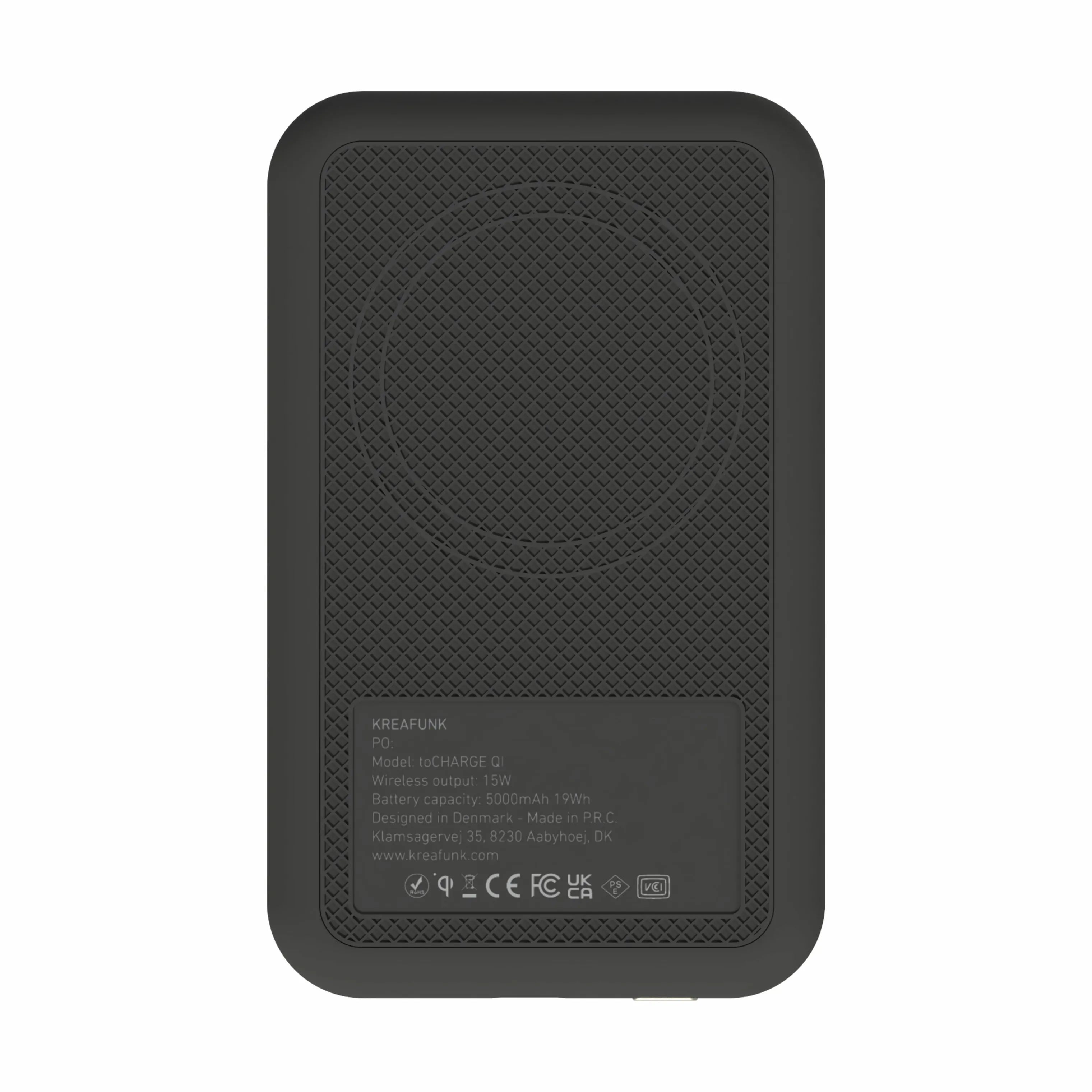 Kreafunk Øvrigt interiør toCHARGE QI Ladestation i Black, 3