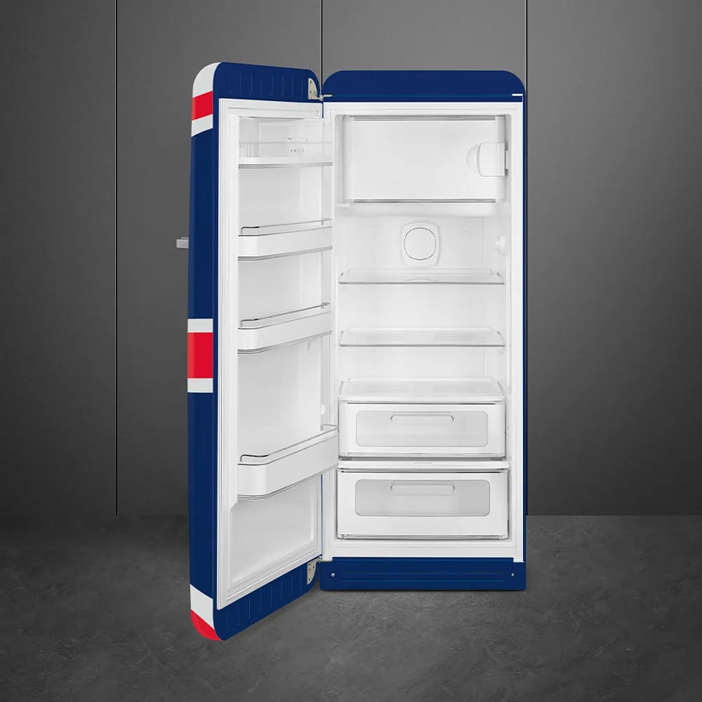 Smeg Køleskabe 50's Style Kølefryseskab i Union Jack, 2