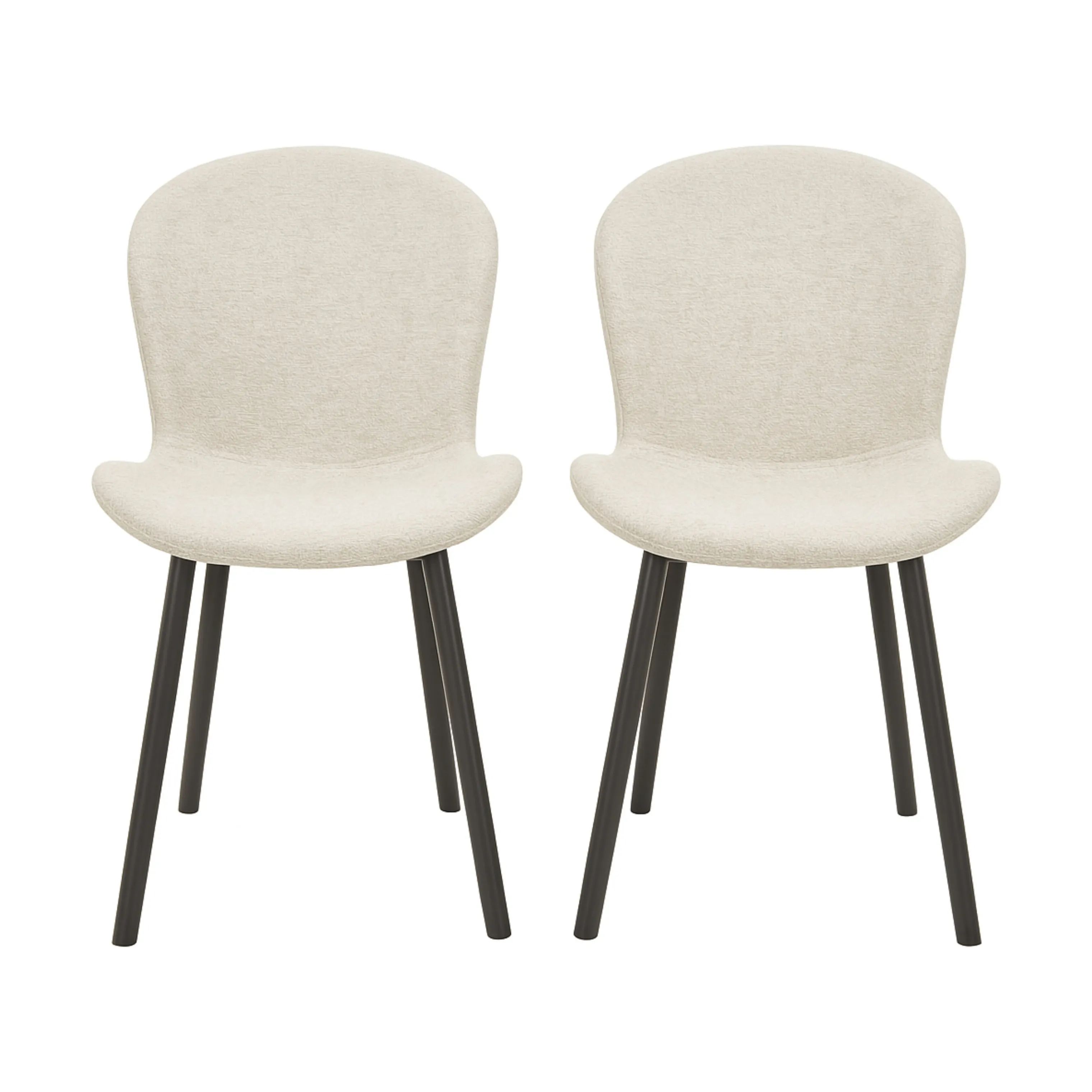 CASA Living Spisebordsstole Esra Spisebordsstol - 2 stk. i Beige, 1